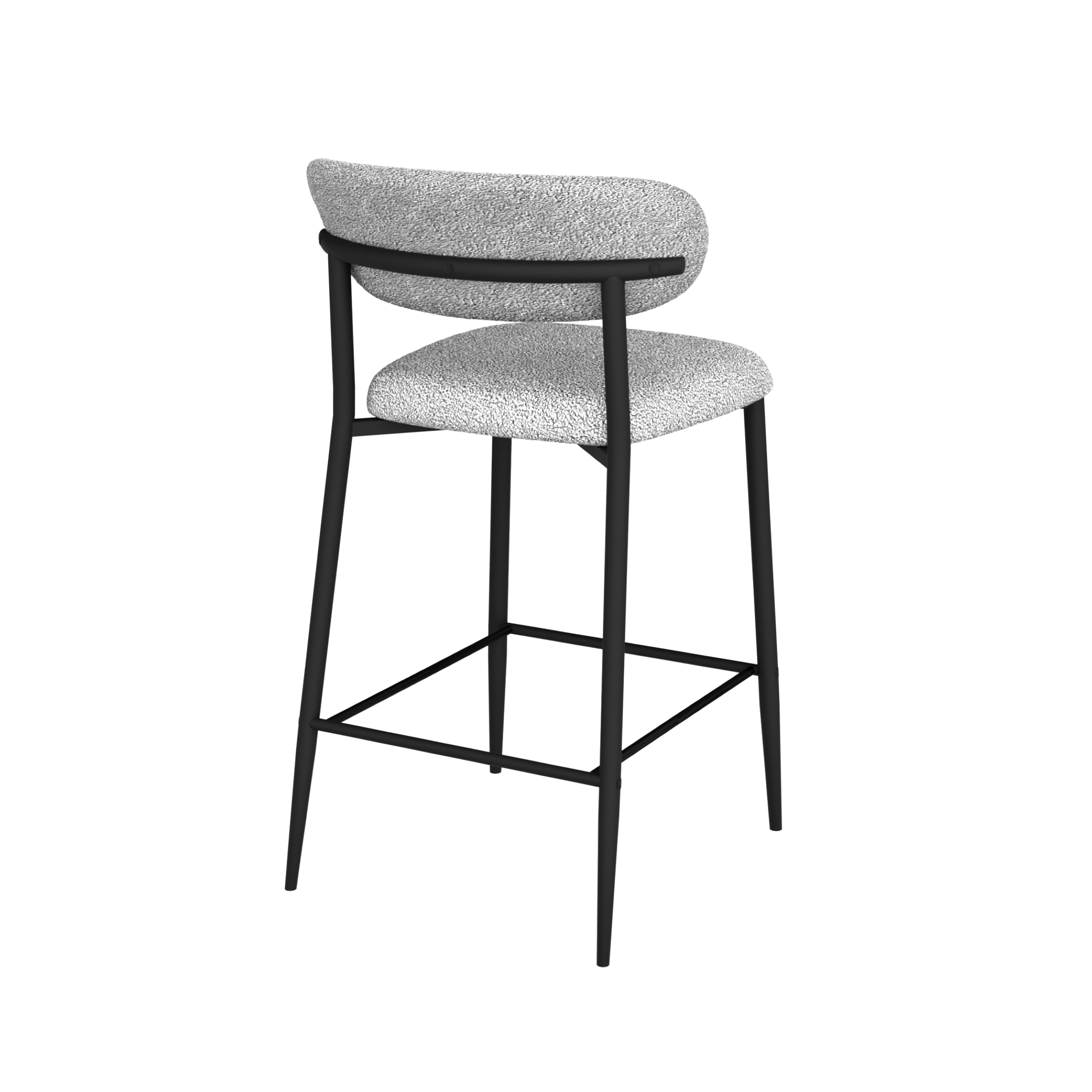 Avorio Bar Stool Off White (Set of 2)