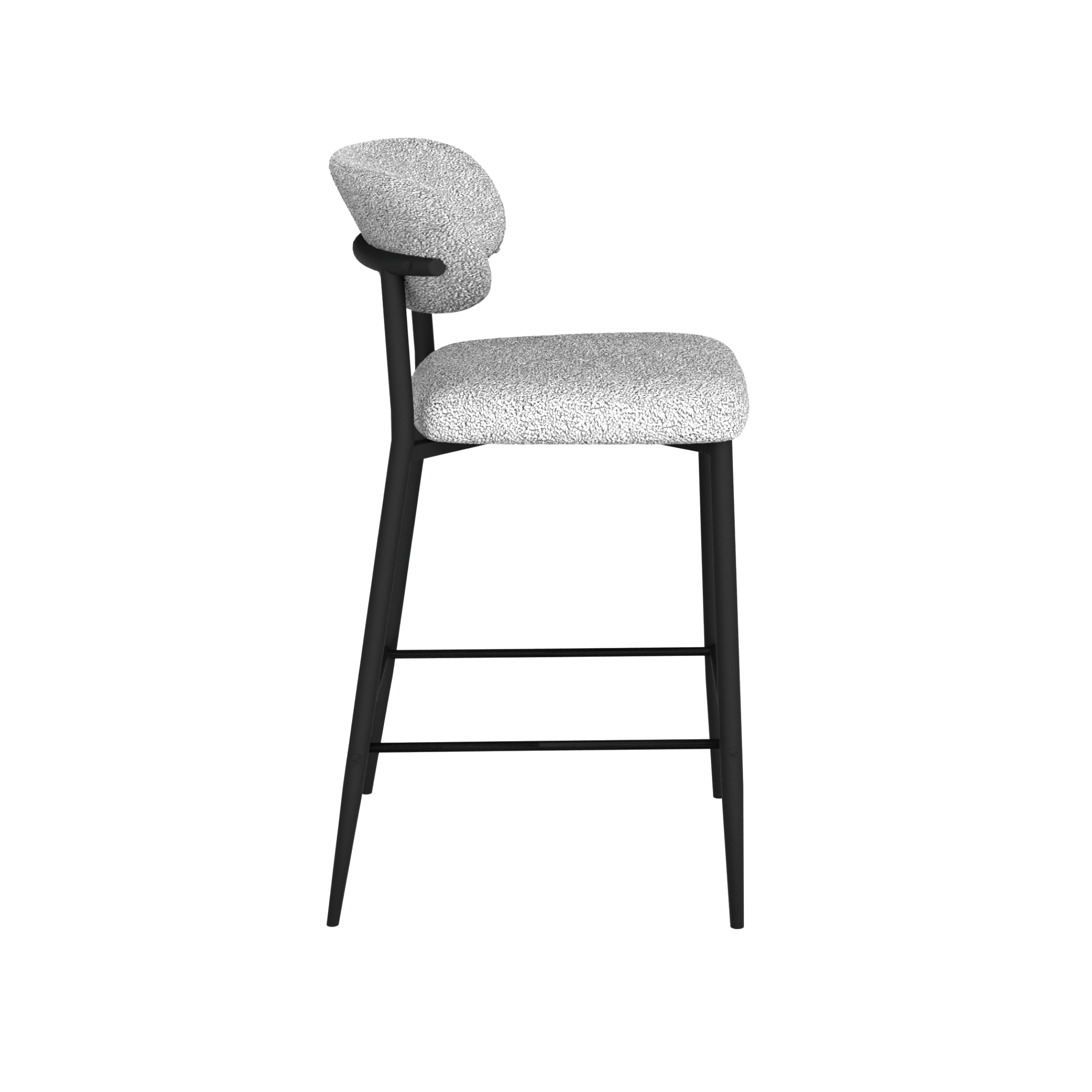 Avorio Bar Stool Off White (Set of 2)