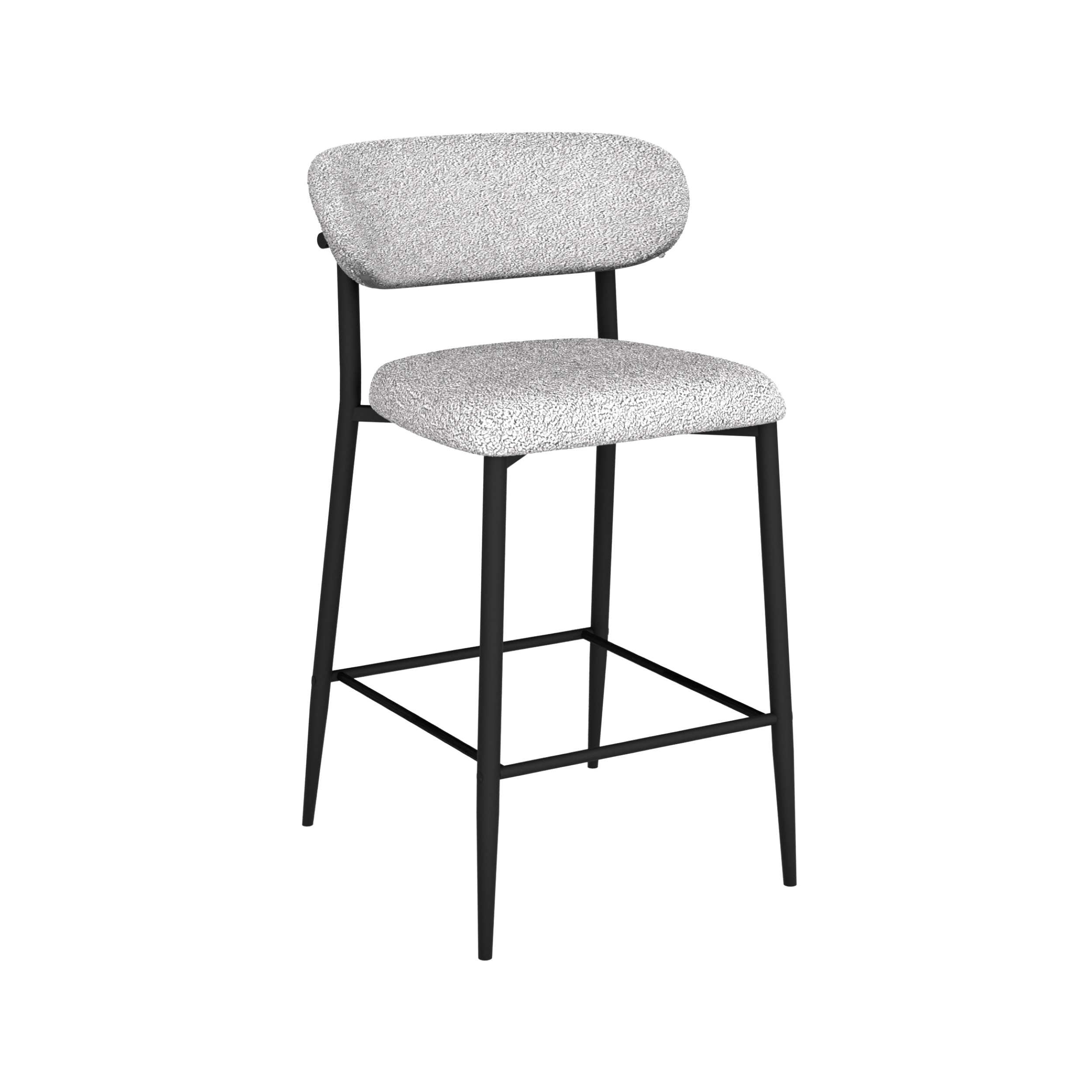 Avorio Bar Stool Off White (Set of 2)