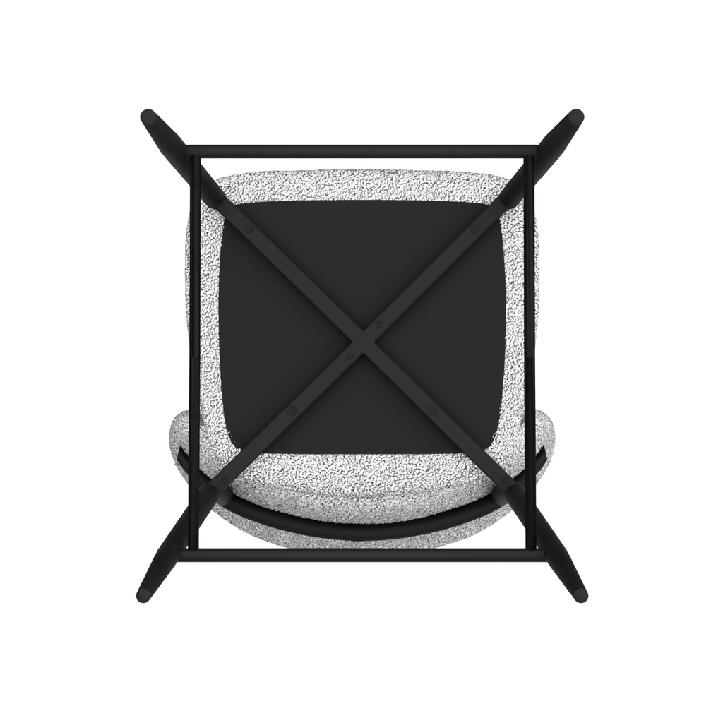 Avorio Bar Stool Off White (Set of 2)