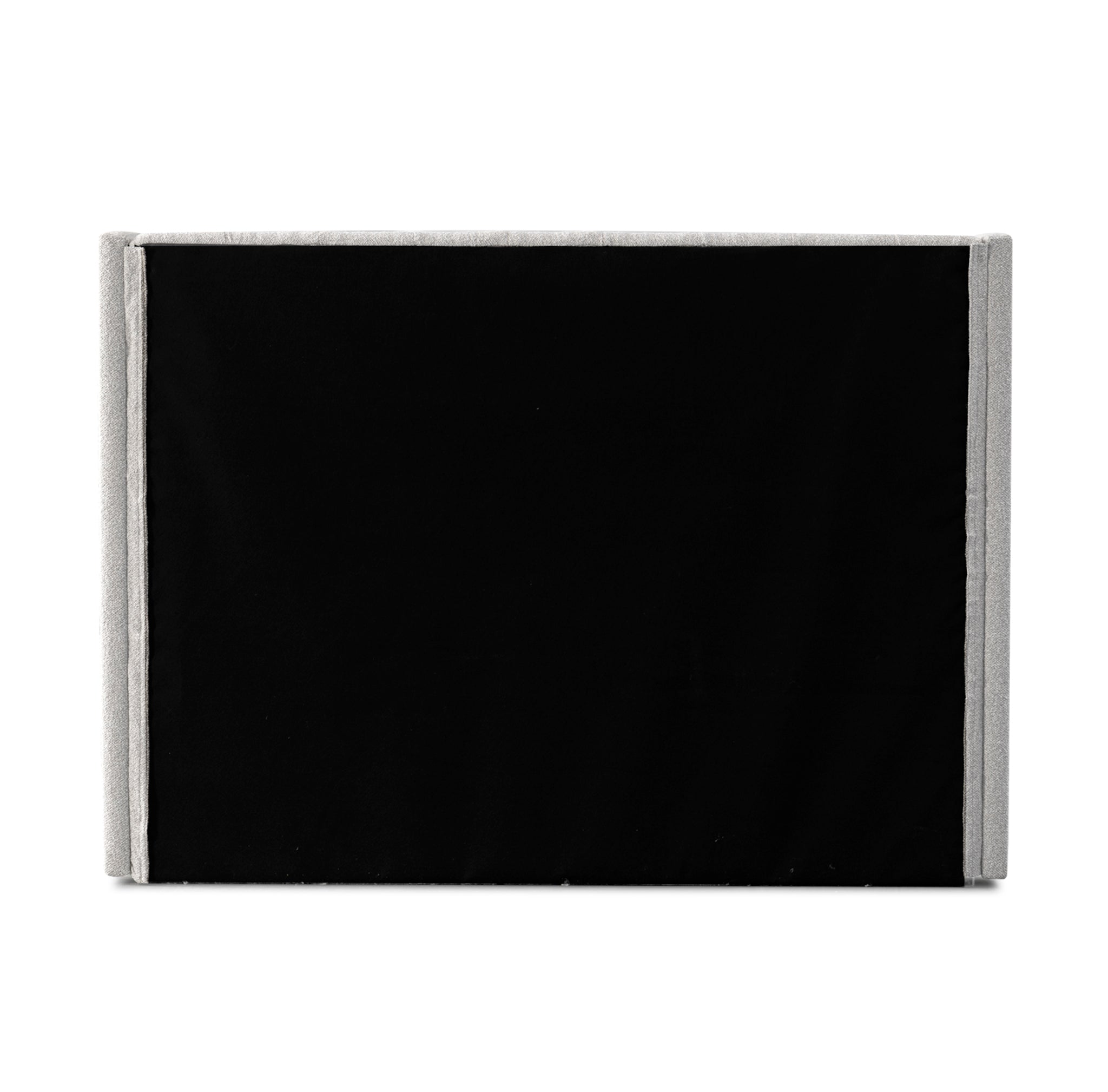 Queen Lazio Bed Frame - Wide Base in Clay Grey