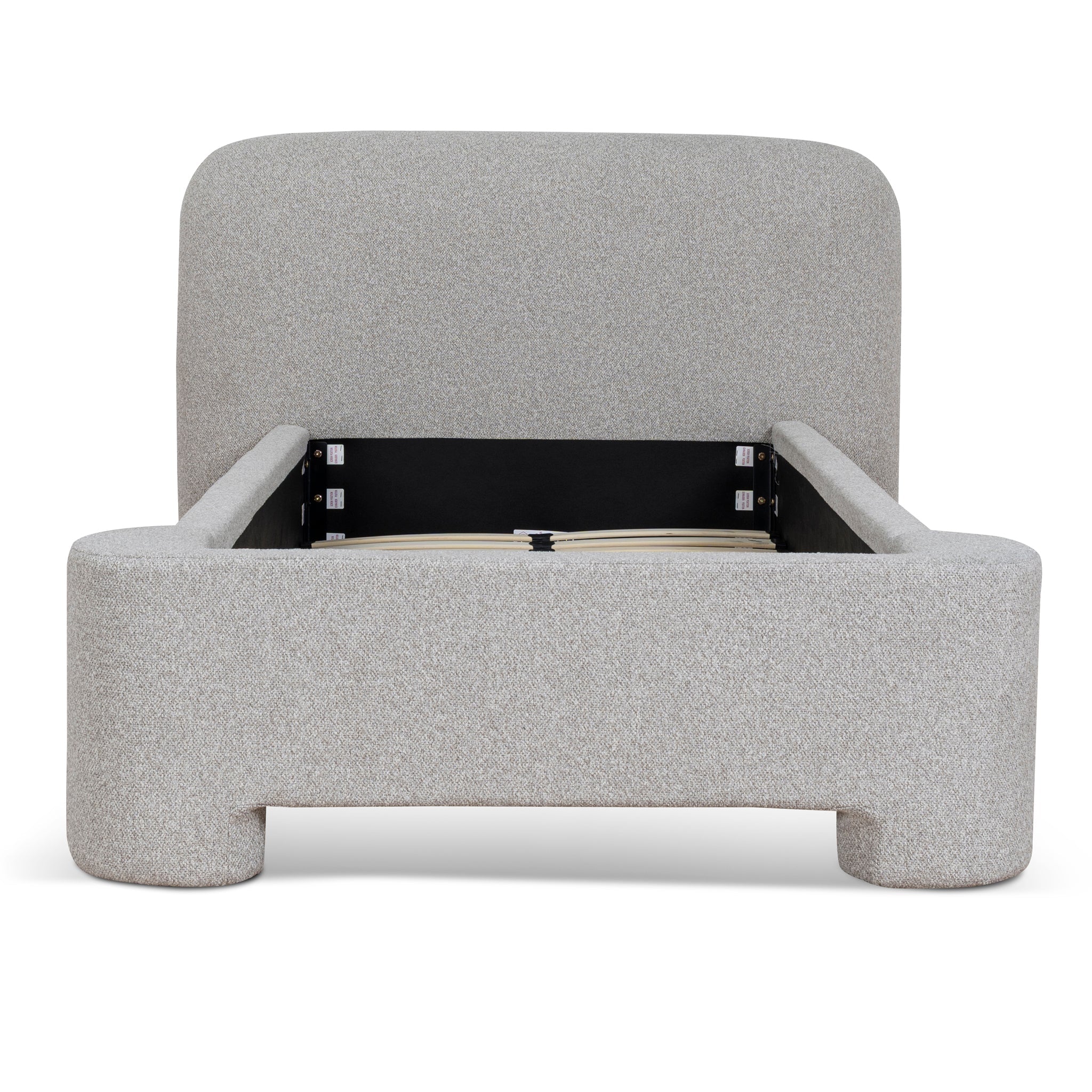 Single Lazio Bed Frame - Clay Grey