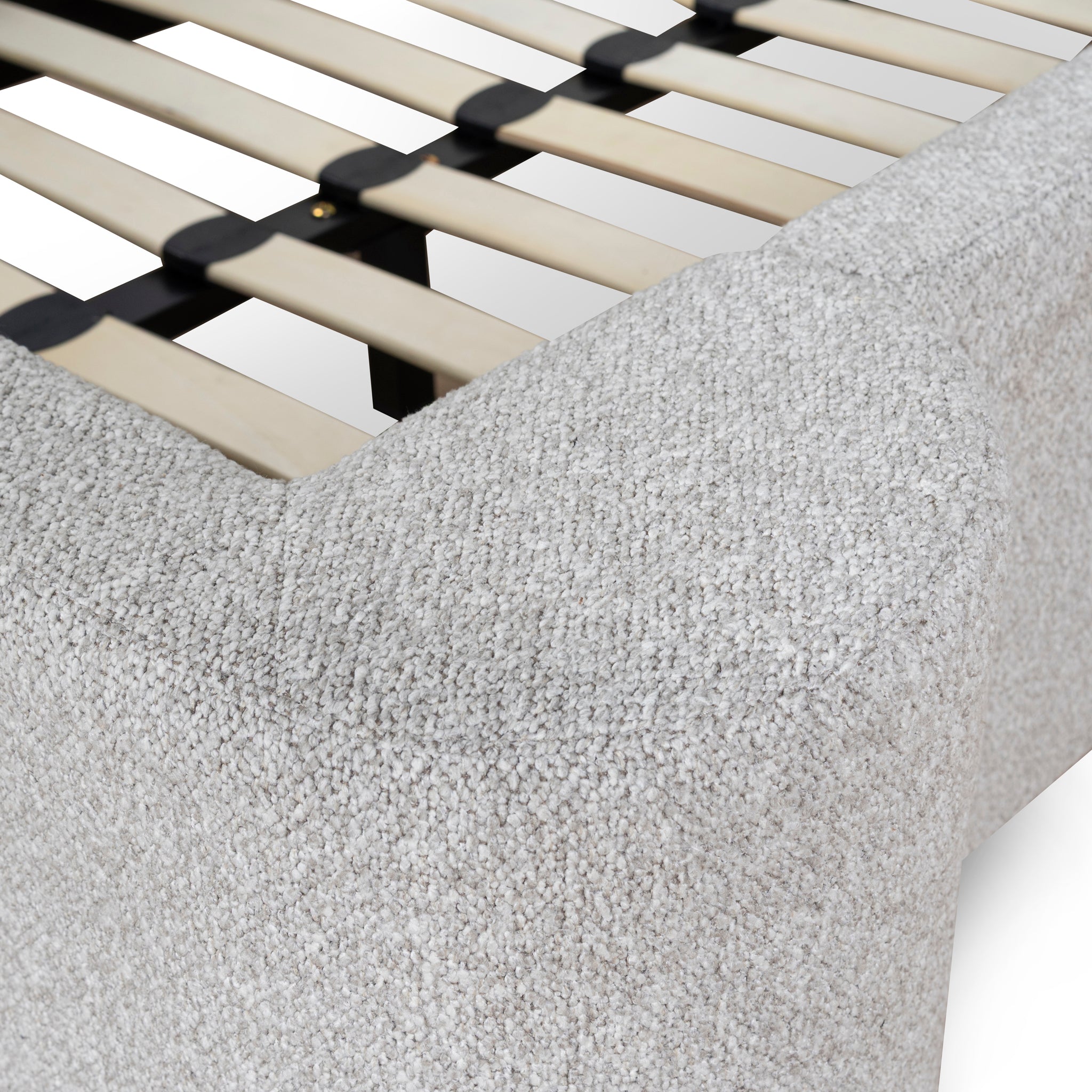 Single Lazio Bed Frame - Clay Grey