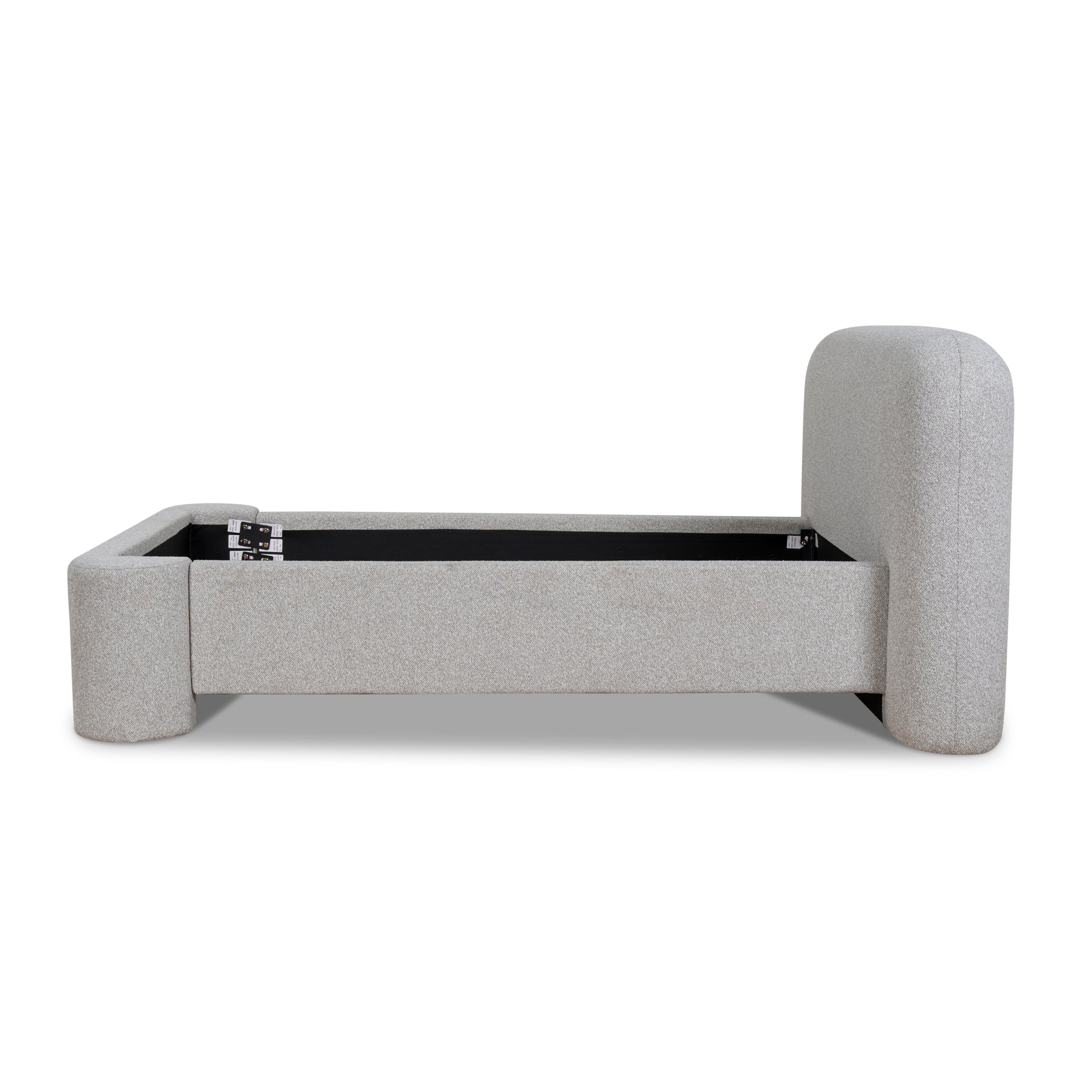 Single Lazio Bed Frame - Clay Grey