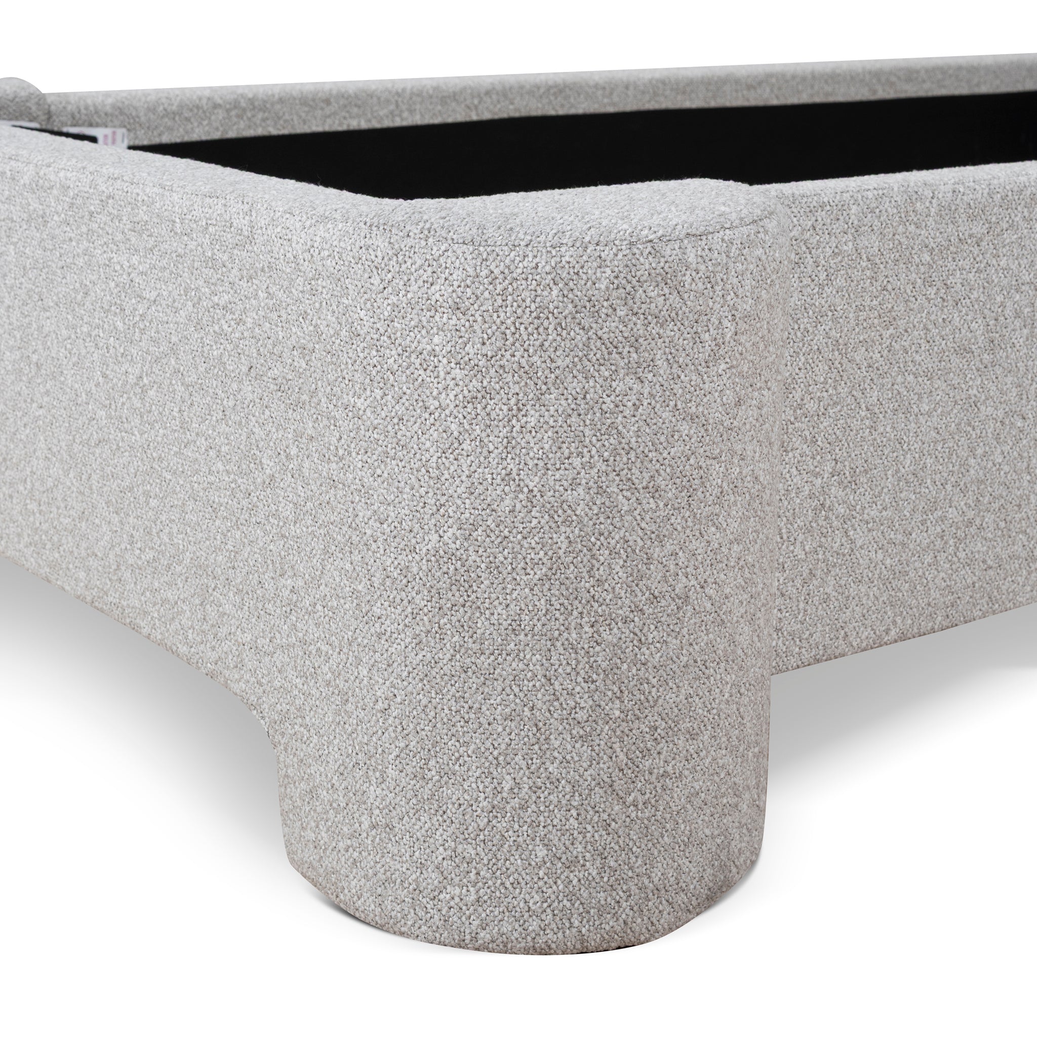 Single Lazio Bed Frame - Clay Grey