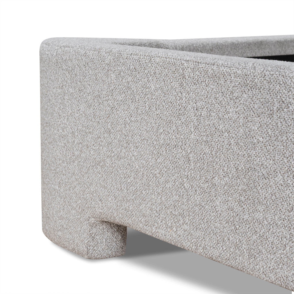 Queen Lazio Bed Frame - Clay Grey