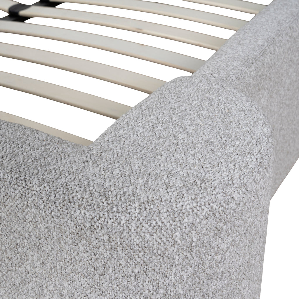 Queen Lazio Bed Frame - Clay Grey