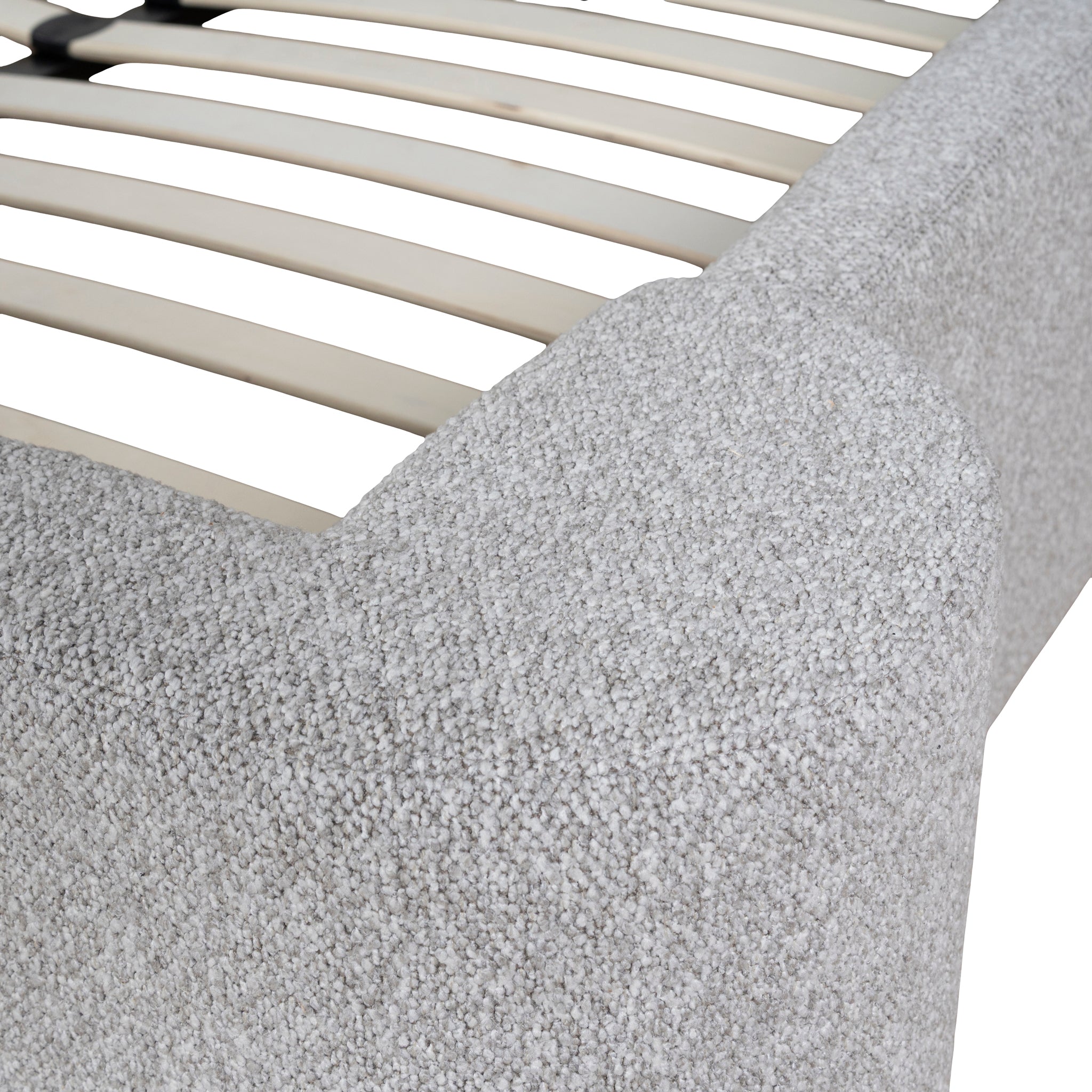 Queen Lazio Bed Frame - Clay Grey