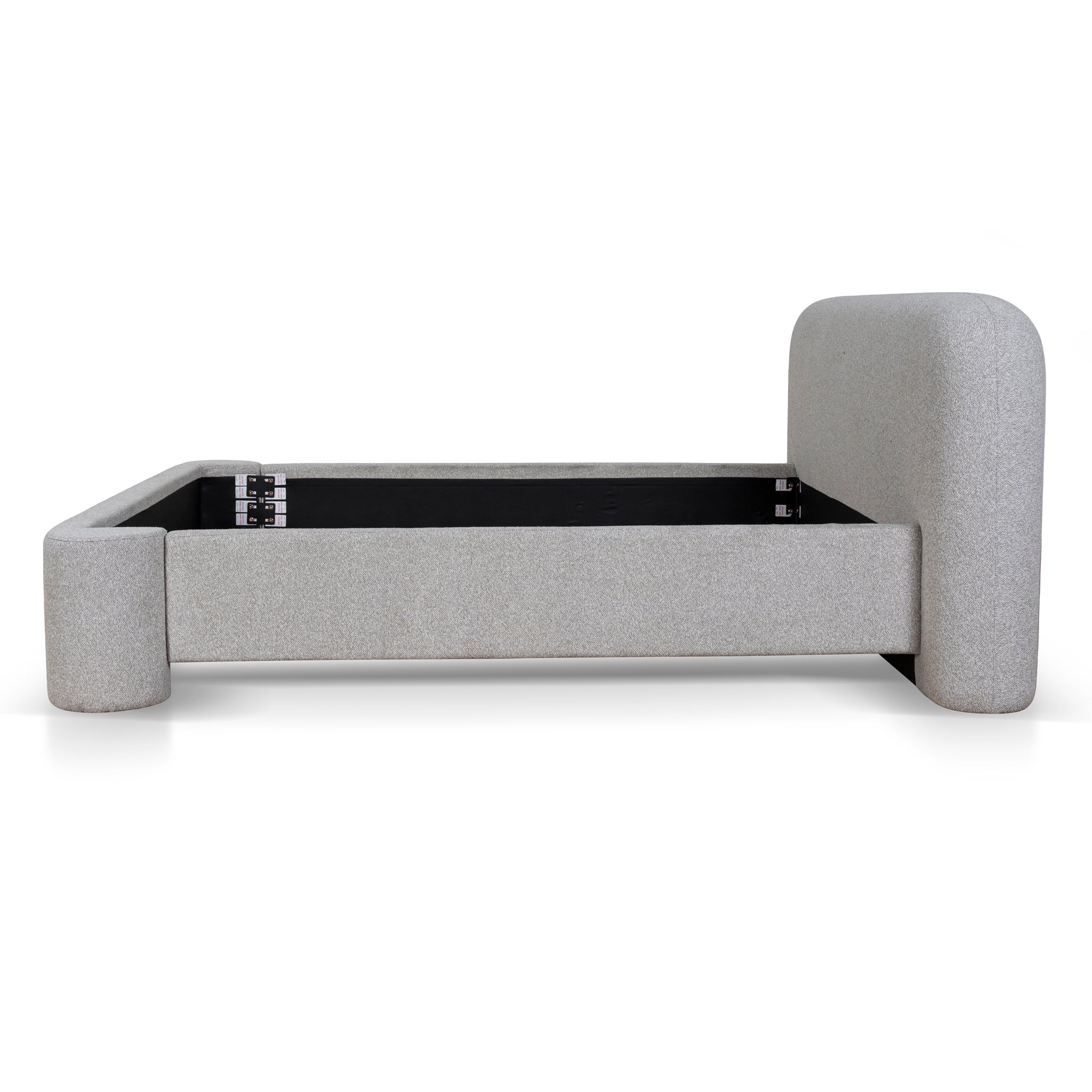 Queen Lazio Bed Frame - Clay Grey