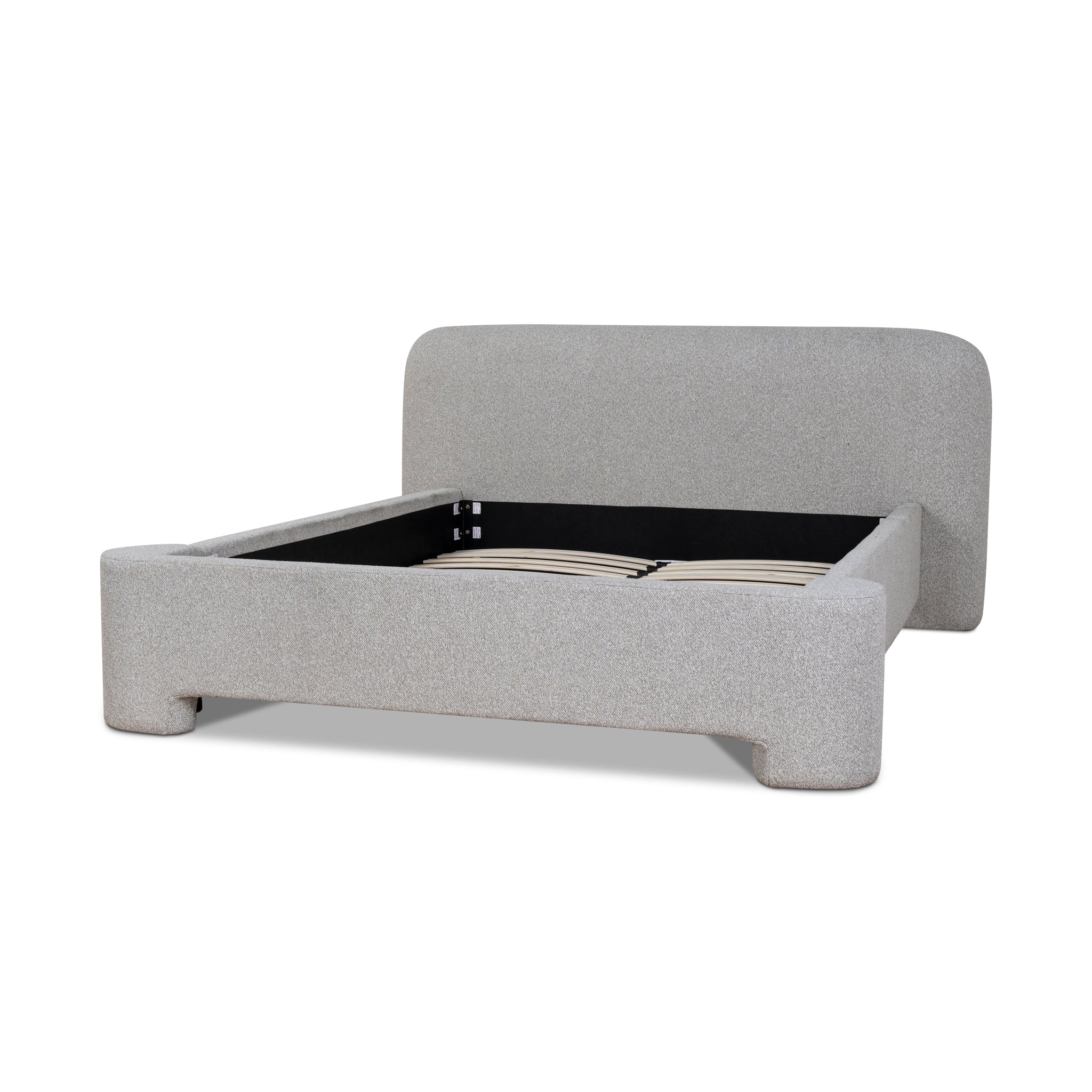 Queen Lazio Bed Frame - Clay Grey