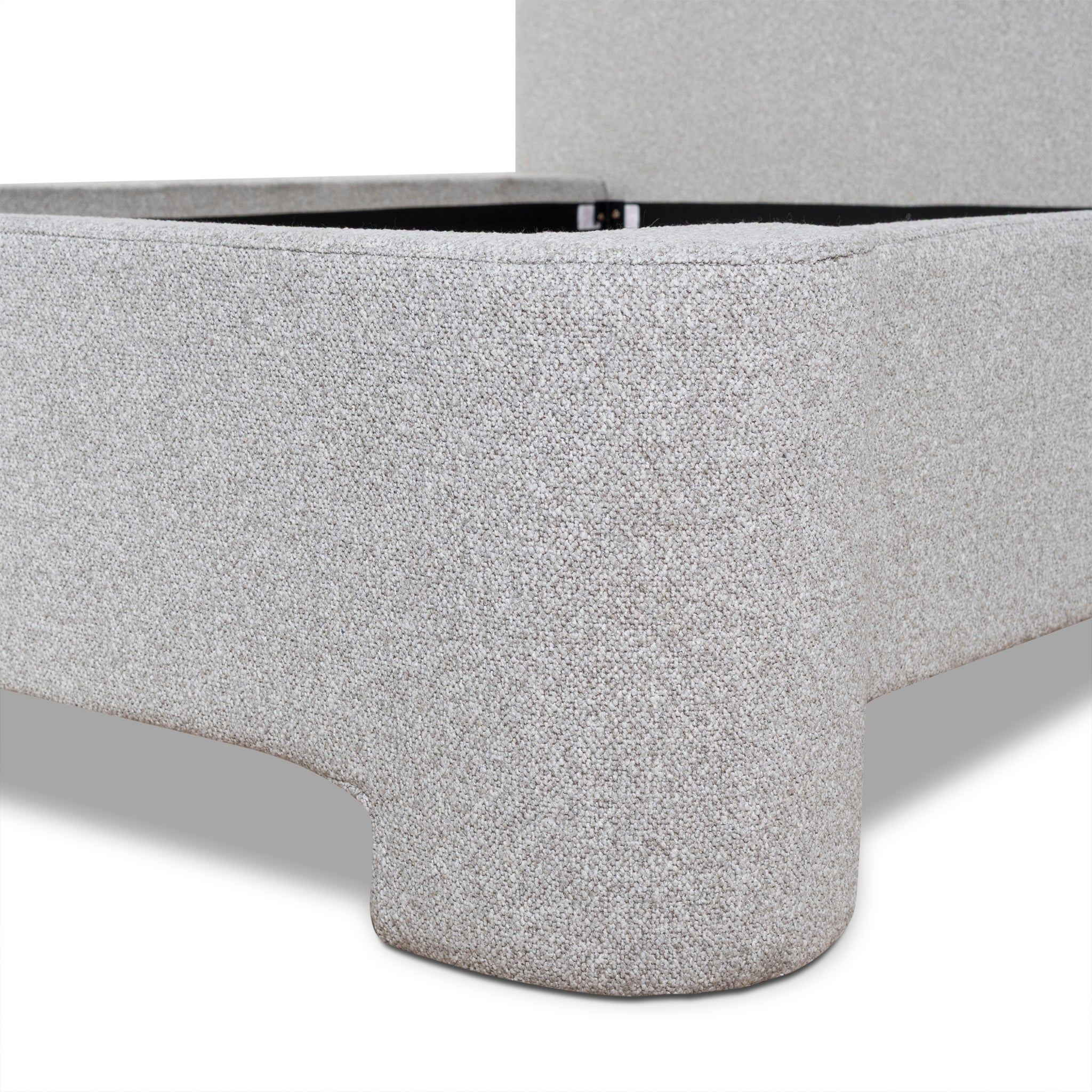 Queen Lazio Bed Frame - Clay Grey