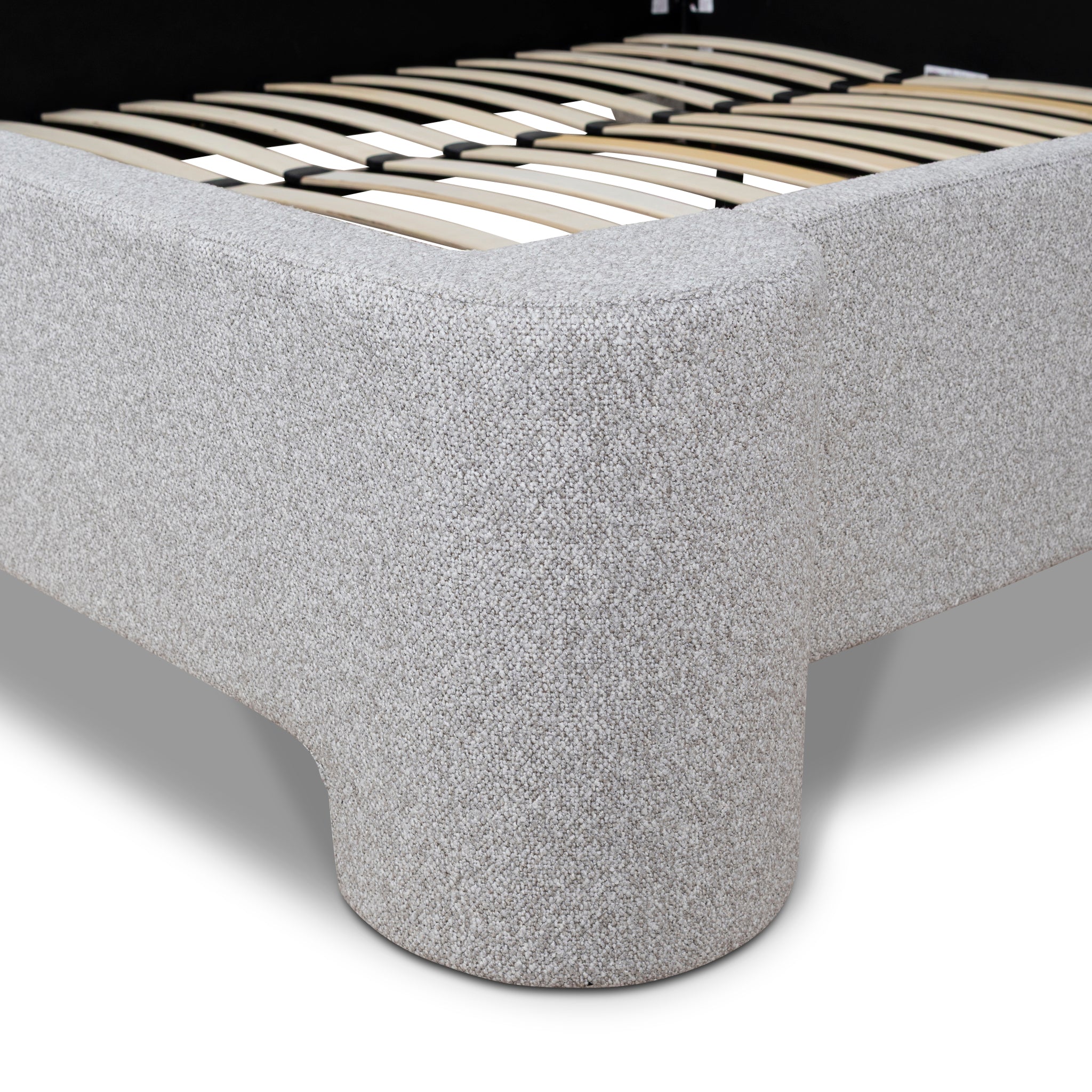 King Lazio Bed Frame - Clay Grey