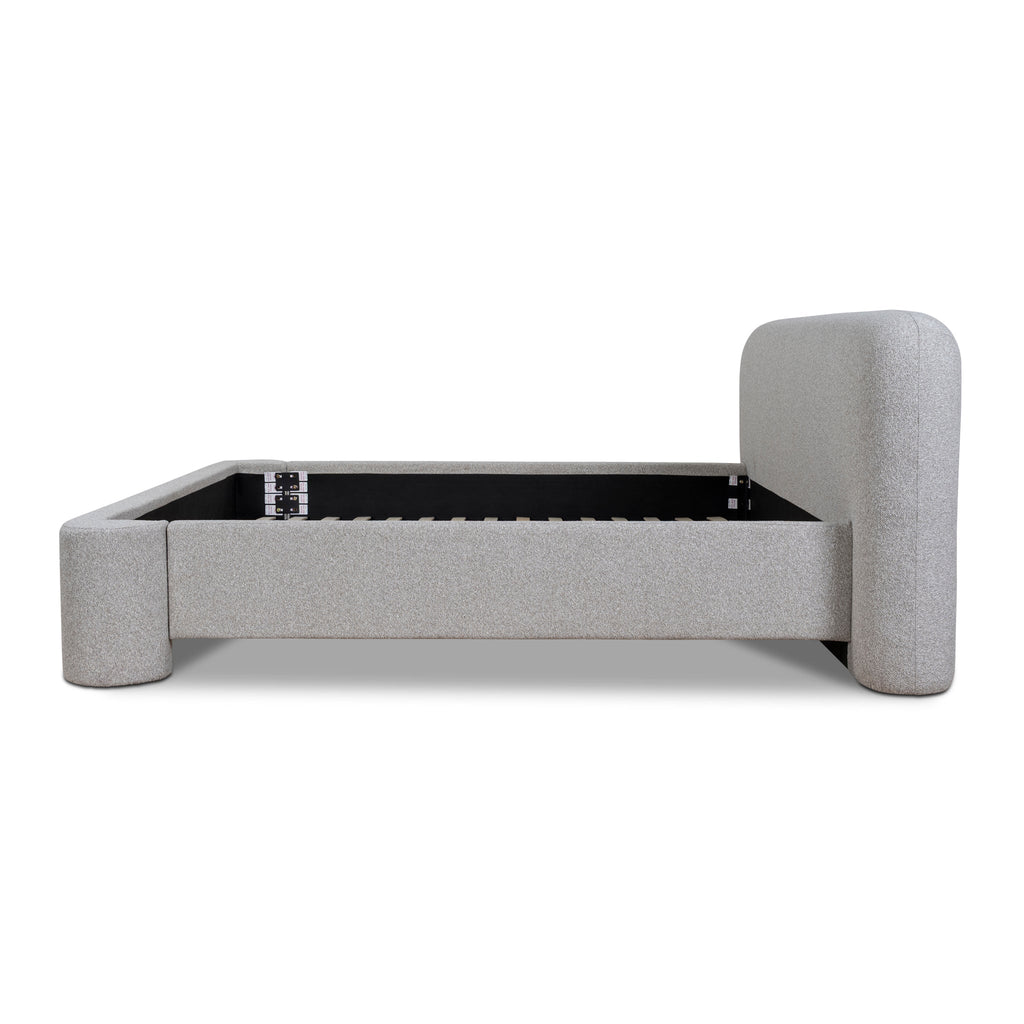 King Lazio Bed Frame - Clay Grey