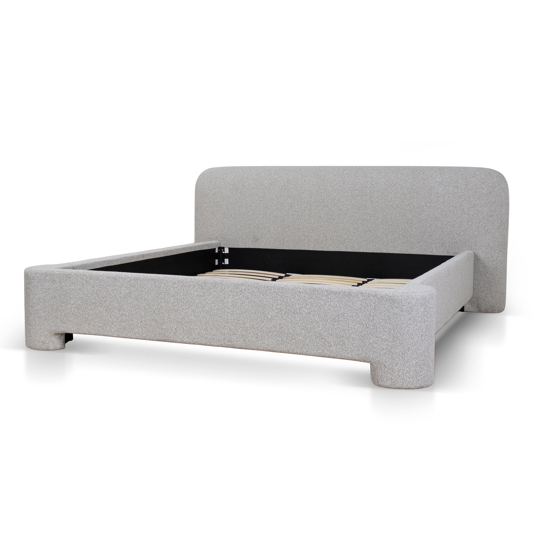 King Lazio Bed Frame - Clay Grey