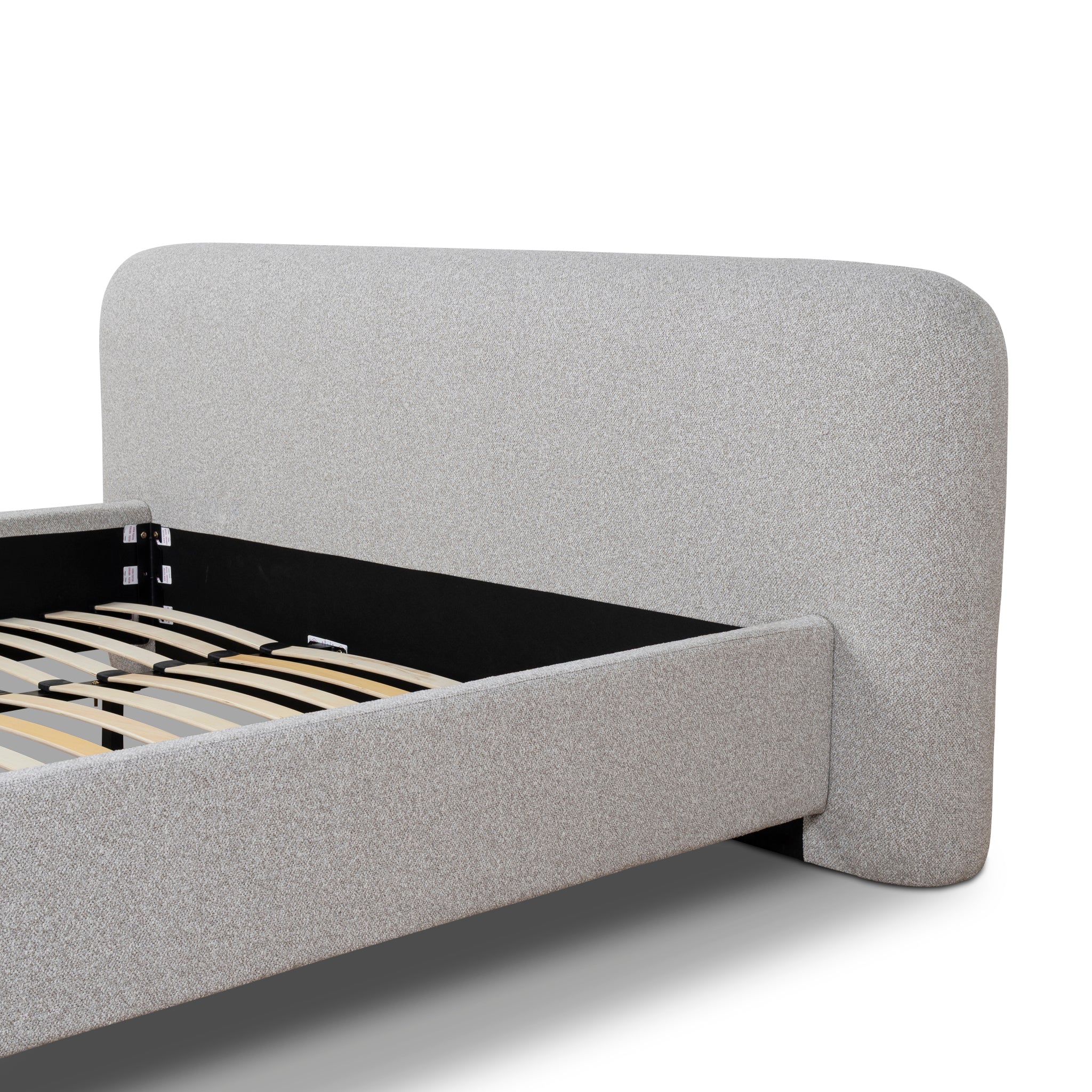 King Lazio Bed Frame - Clay Grey