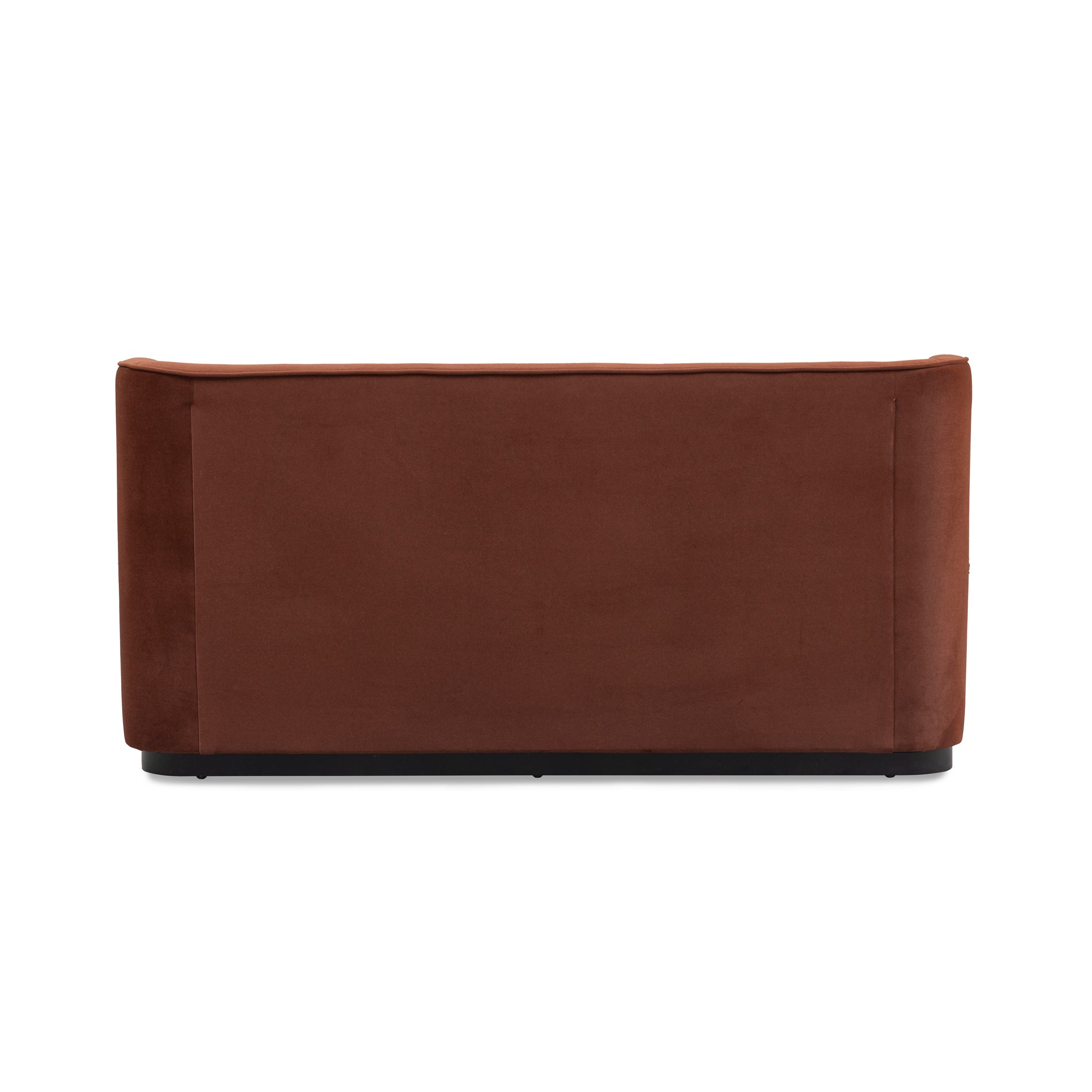 King Lazio Bed Frame - Burnt Maroon