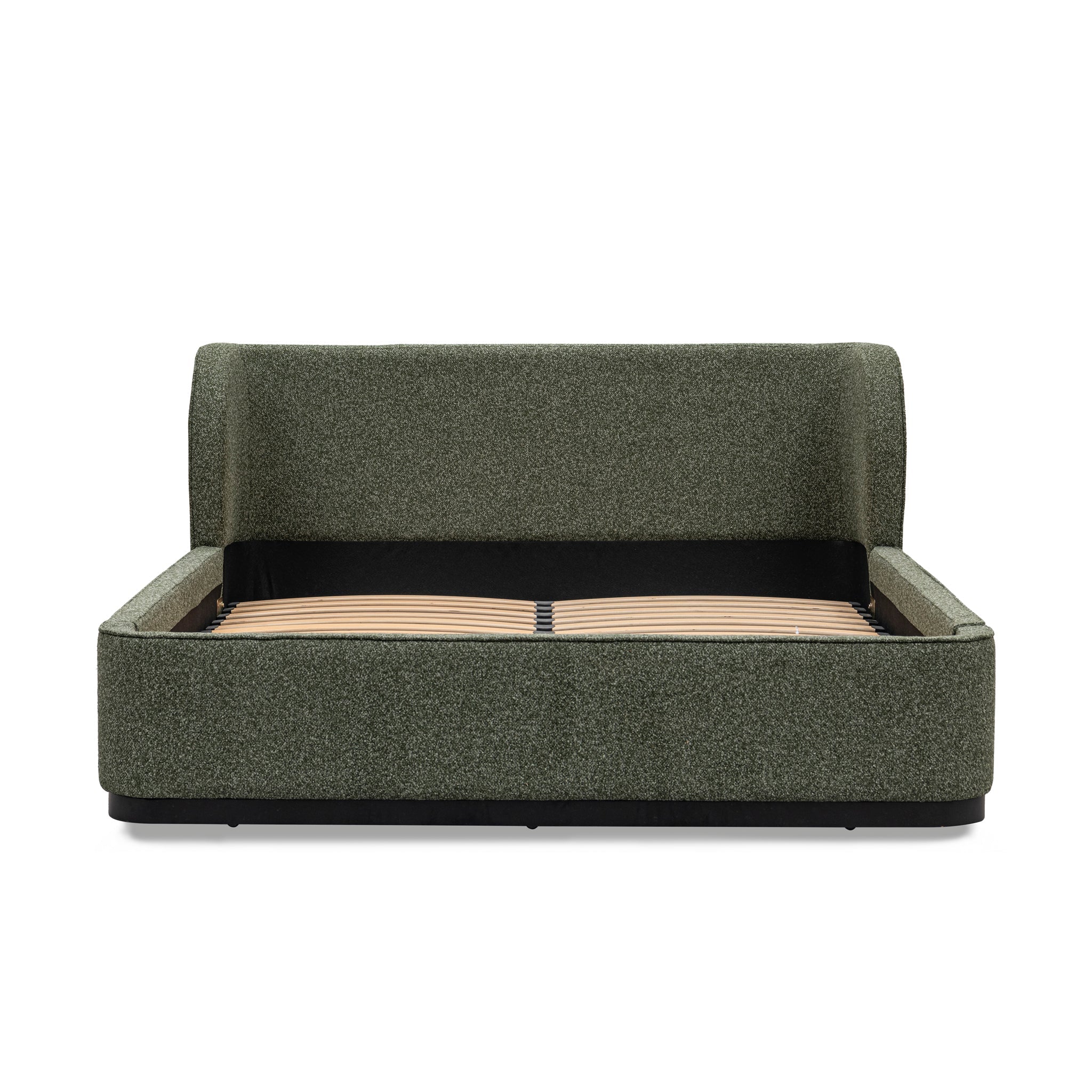 Queen Lazio Bed Frame - Hunter Green