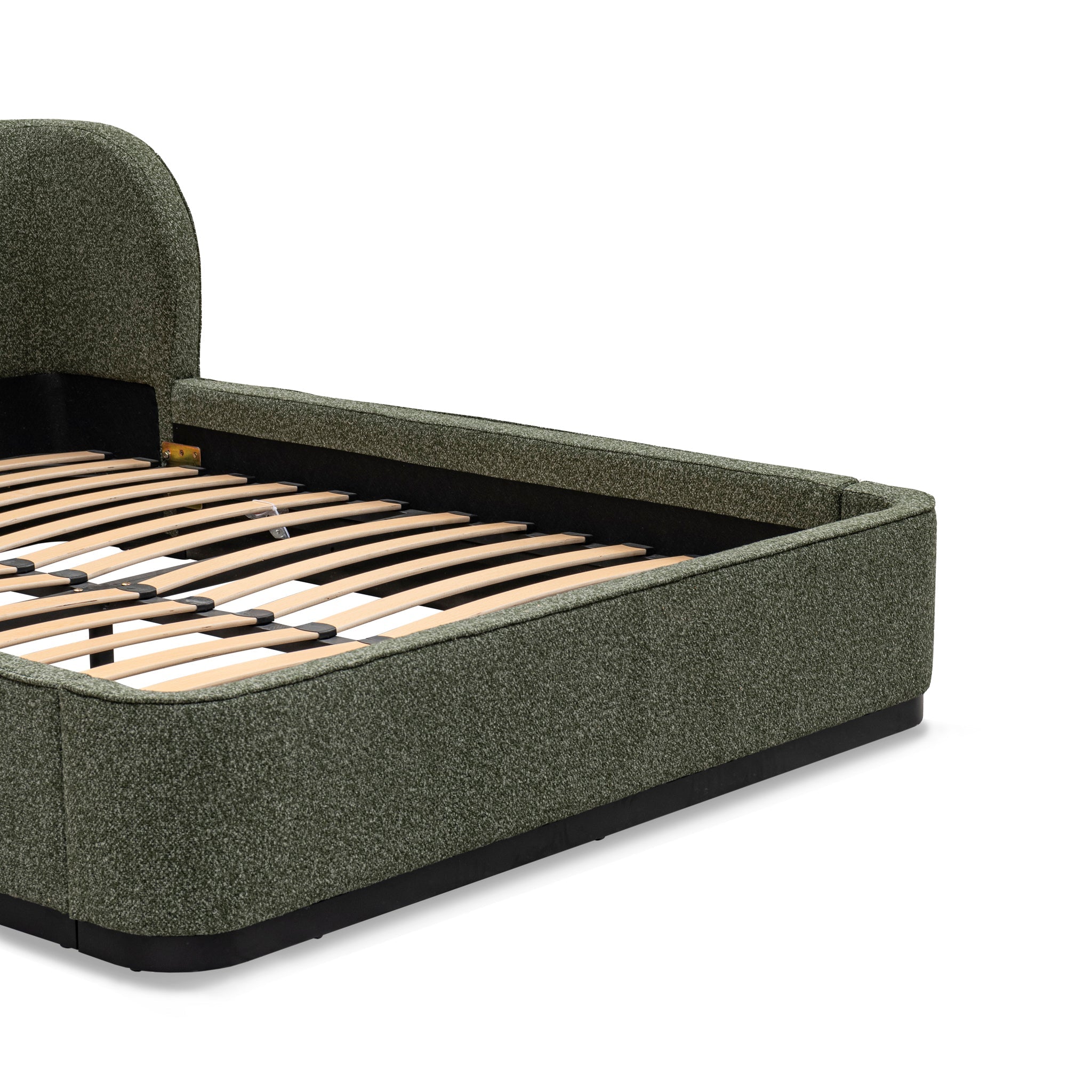Queen Lazio Bed Frame - Hunter Green