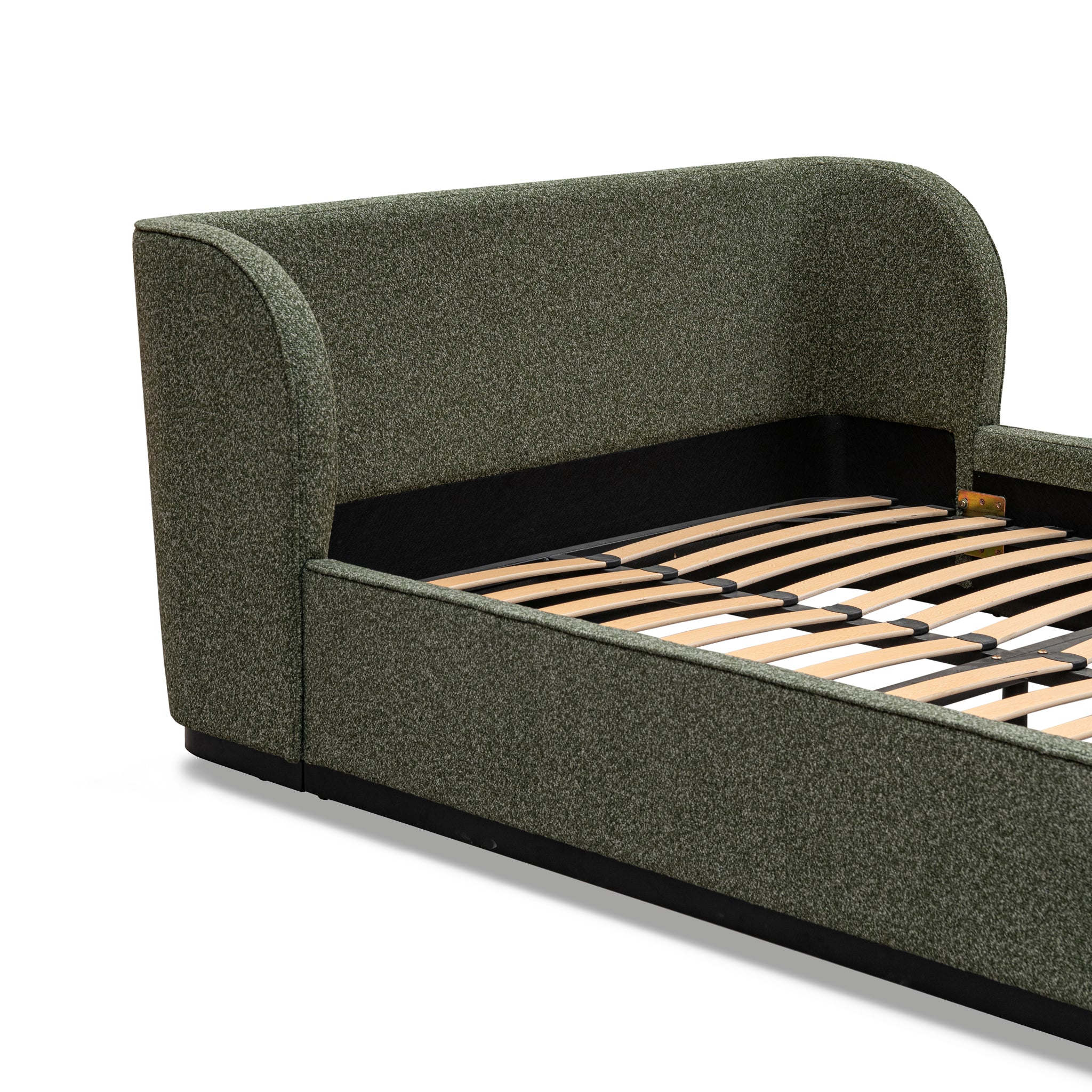 Queen Lazio Bed Frame - Hunter Green