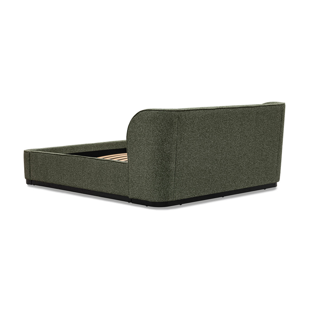 Queen Lazio Bed Frame - Hunter Green