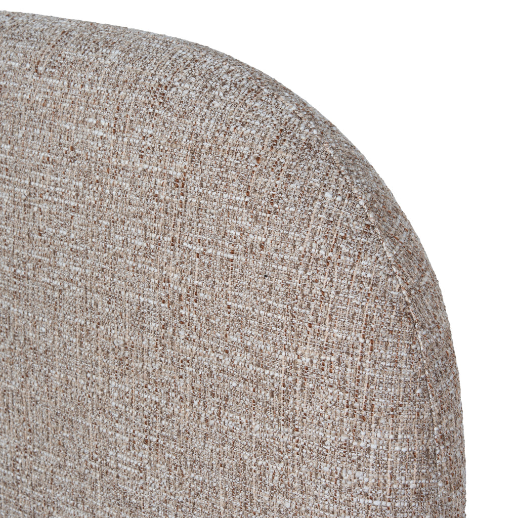 King Lazio Bed Frame - Stonish Beige