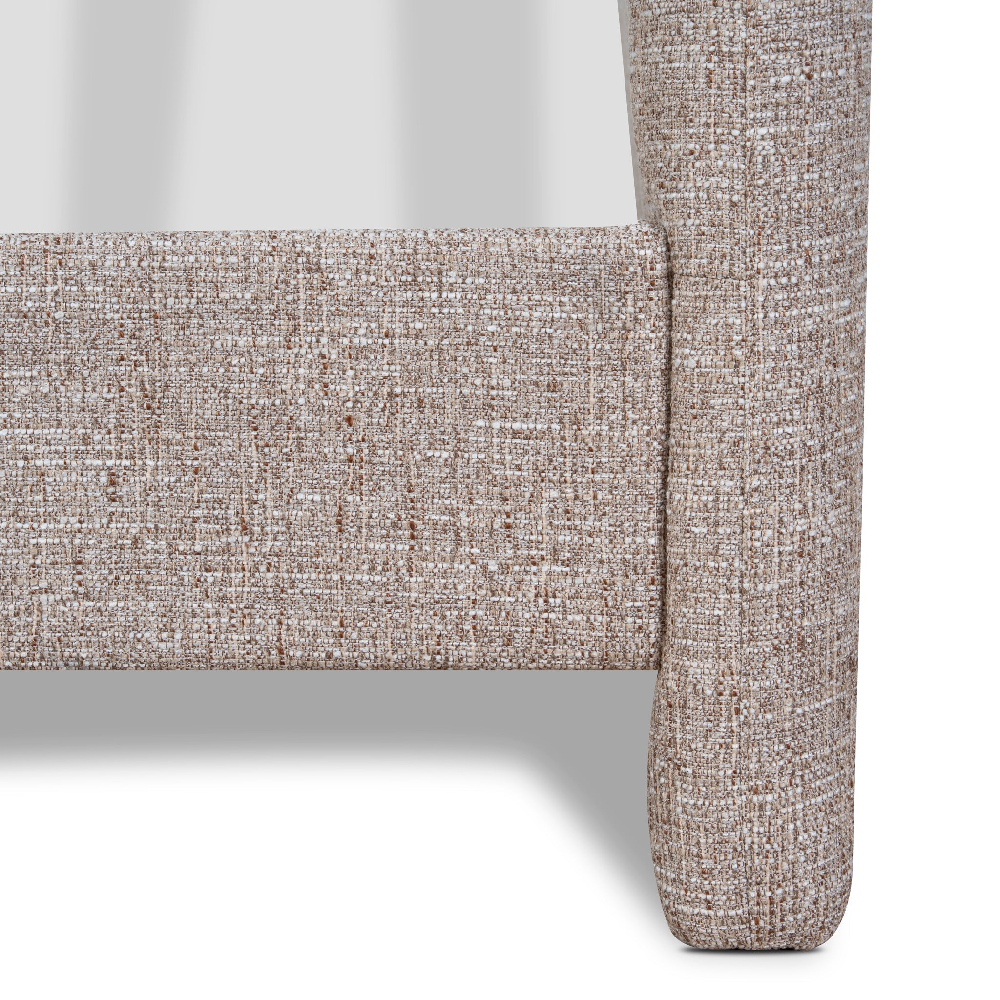 King Lazio Bed Frame - Stonish Beige