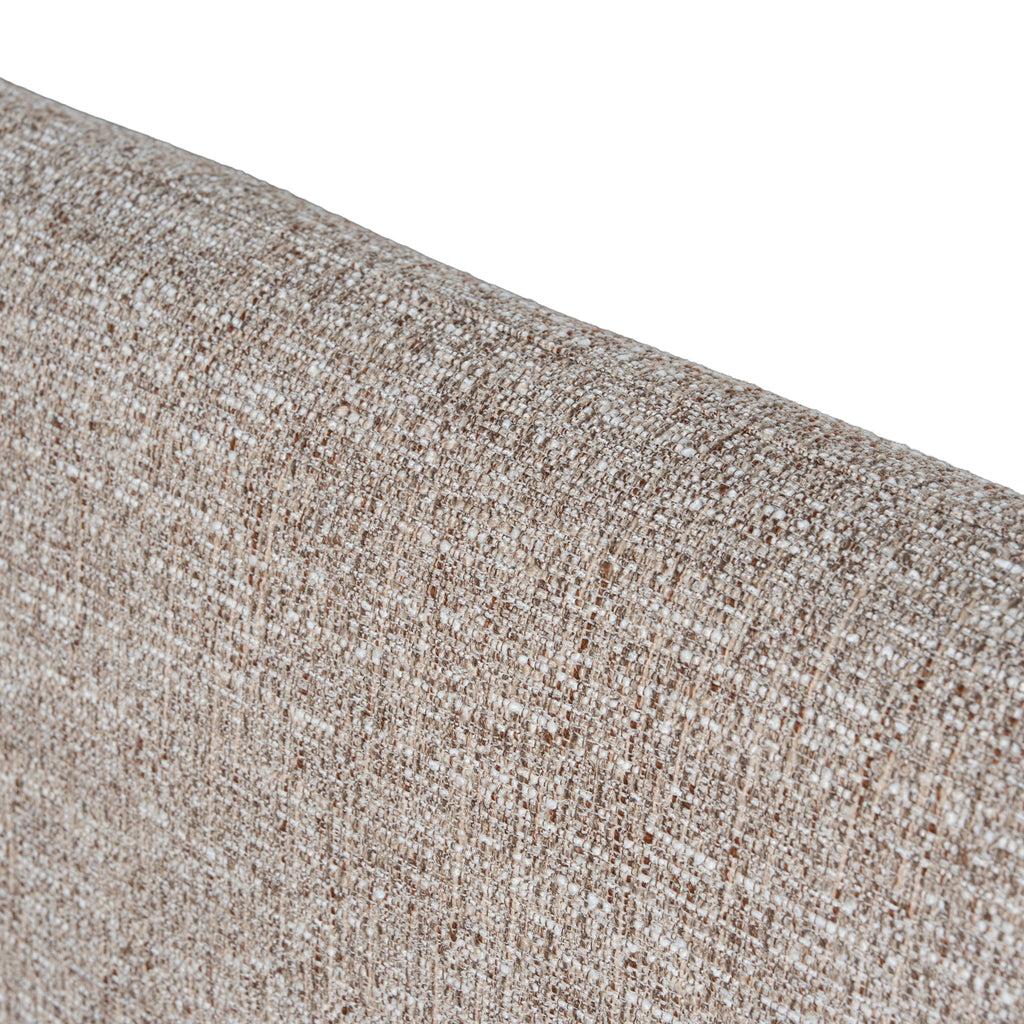 King Lazio Bed Frame - Stonish Beige