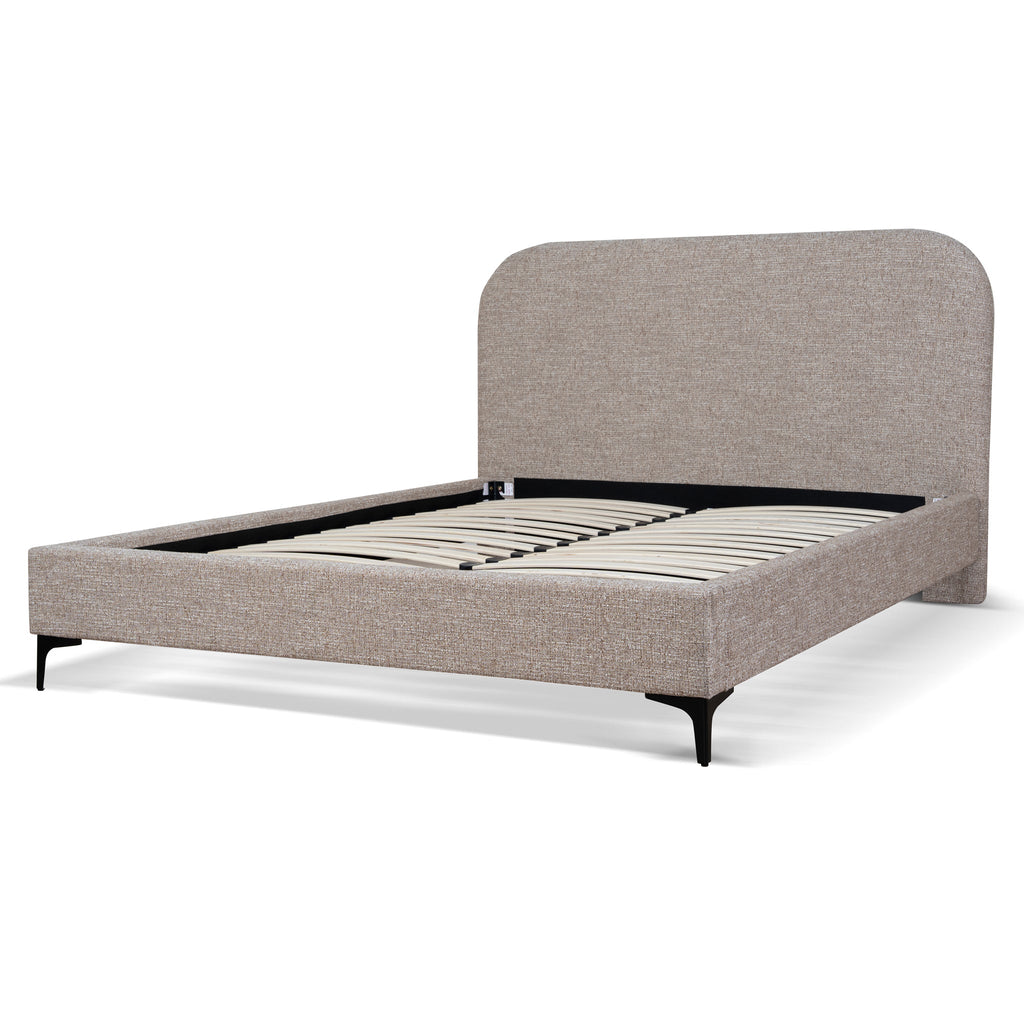 Queen Lazio Bed Frame - Stonish Beige