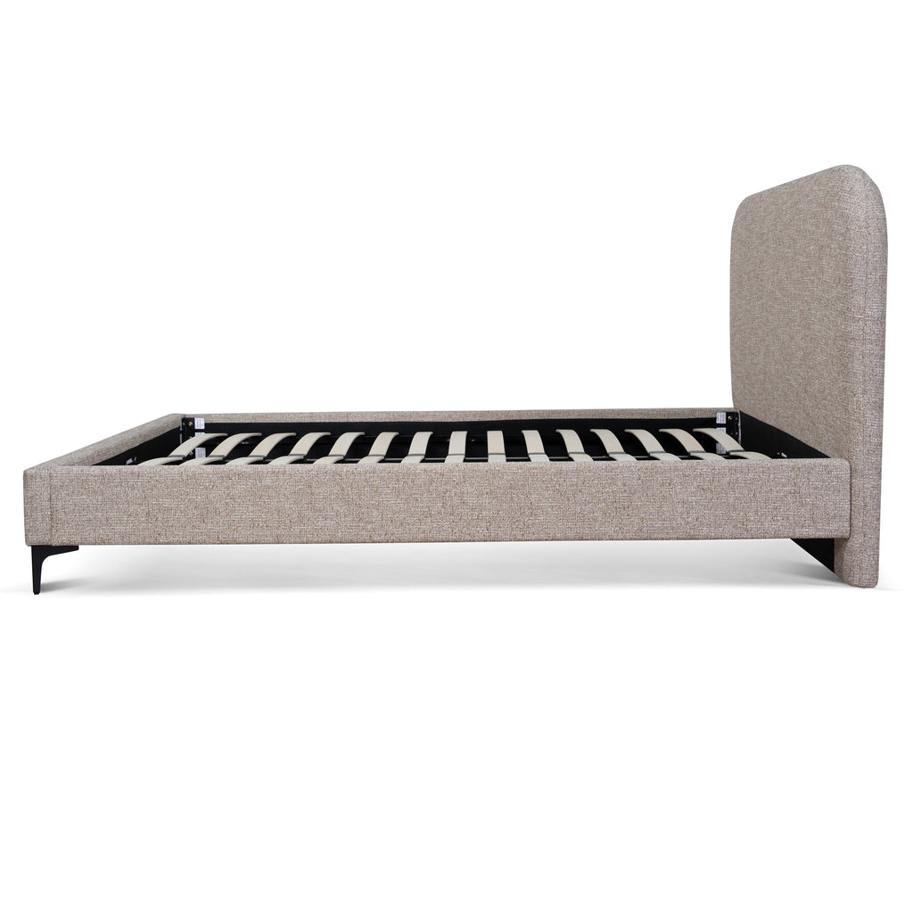 Queen Lazio Bed Frame - Stonish Beige