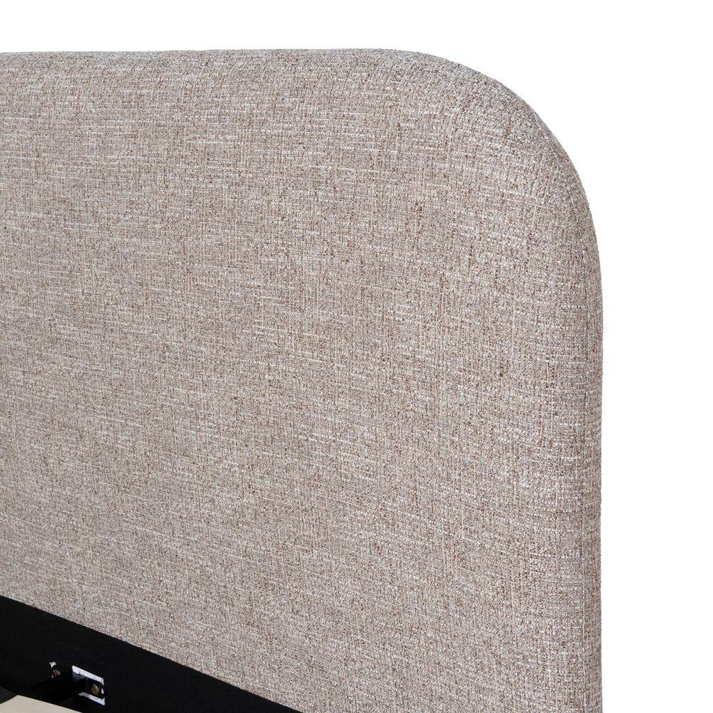 Queen Lazio Bed Frame - Stonish Beige