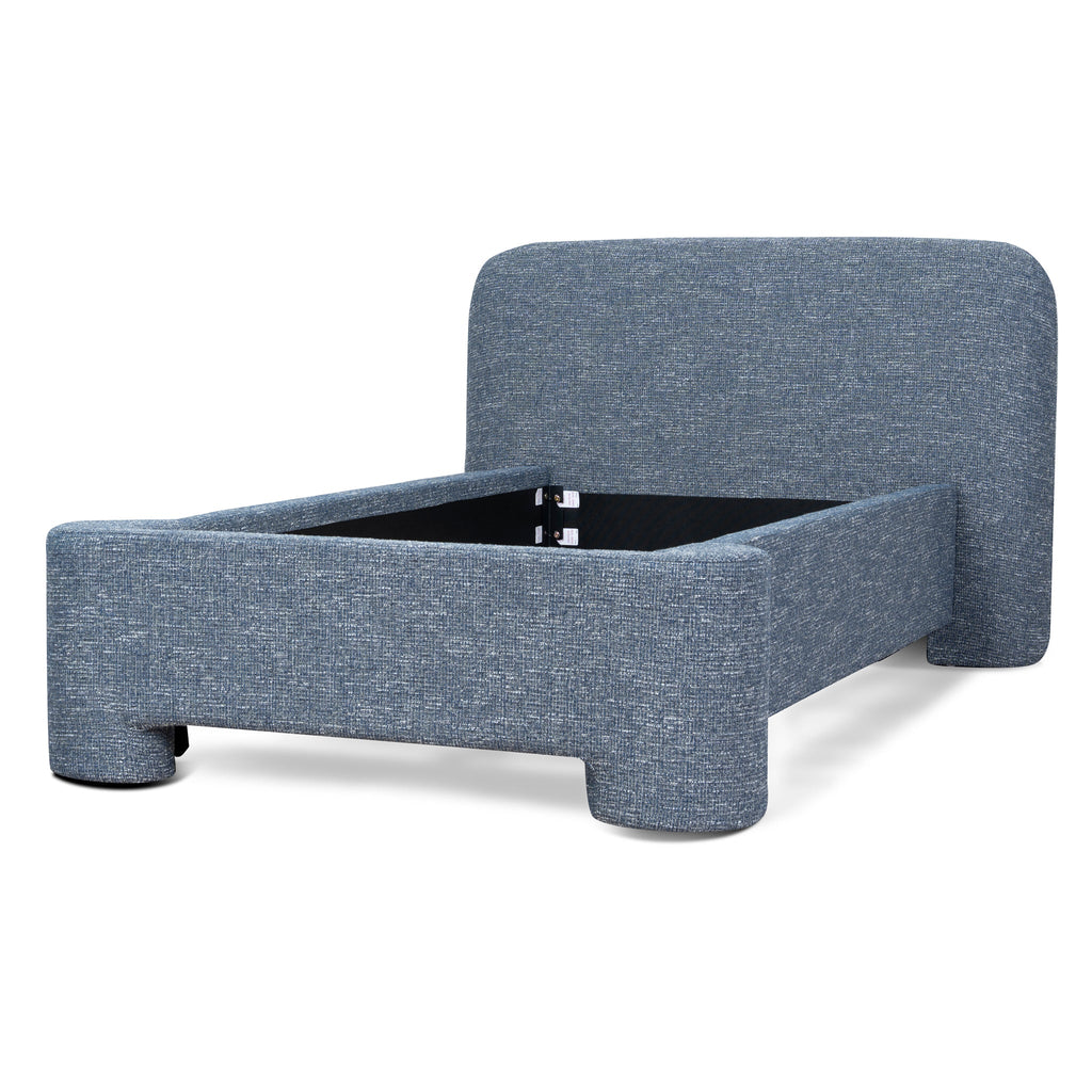 Single Lazio Bed Frame - Prussian Blue