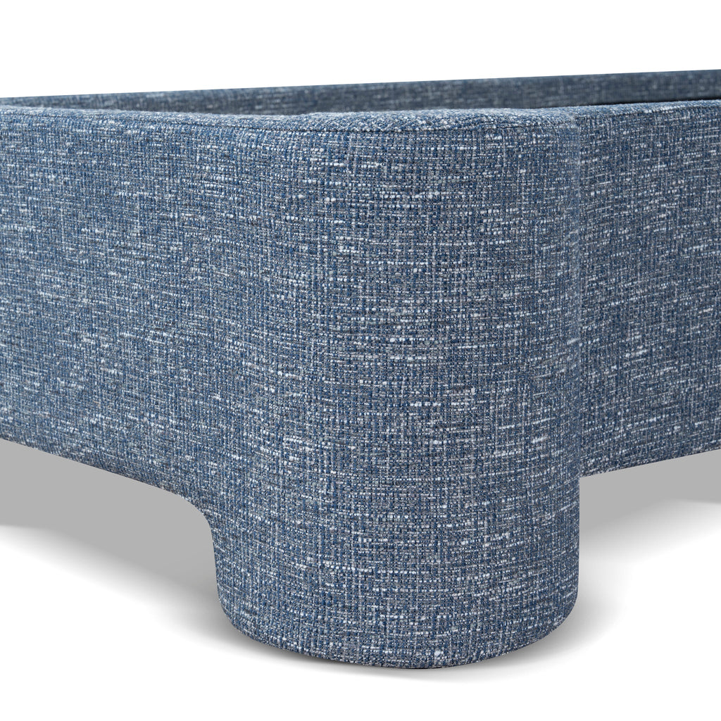 Single Lazio Bed Frame - Prussian Blue