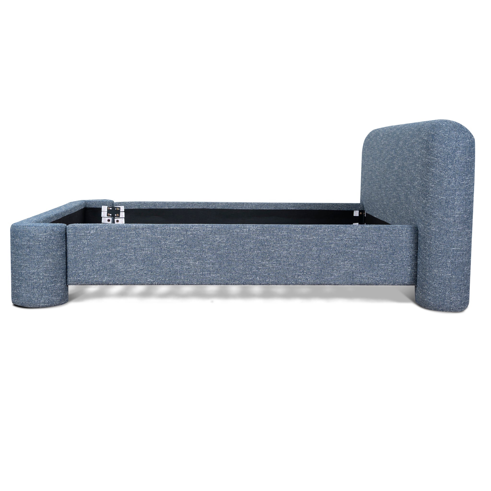 Queen Lazio Bed Frame - Prussian Blue