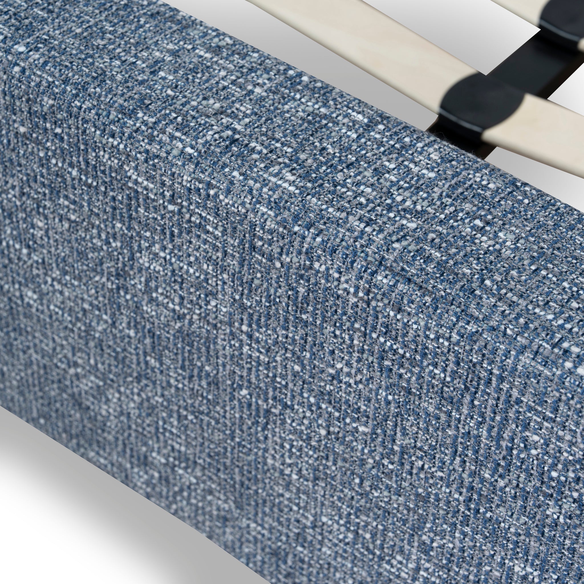 Queen Lazio Bed Frame - Prussian Blue