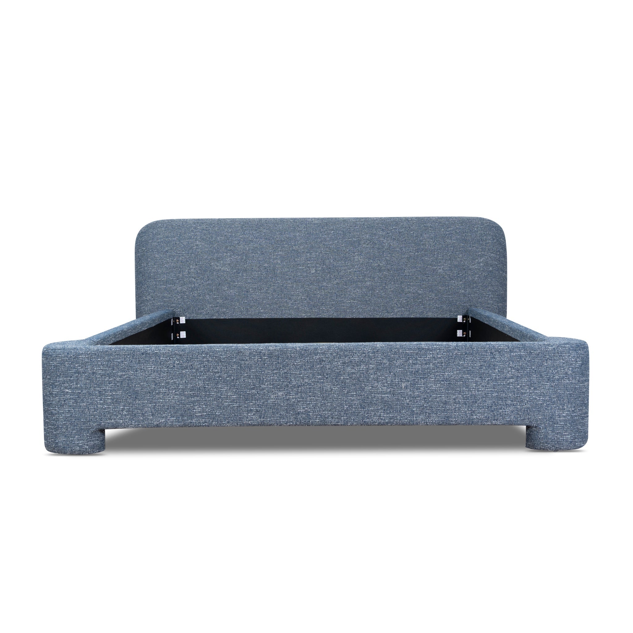 King Lazio Bed Frame - Prussian Blue