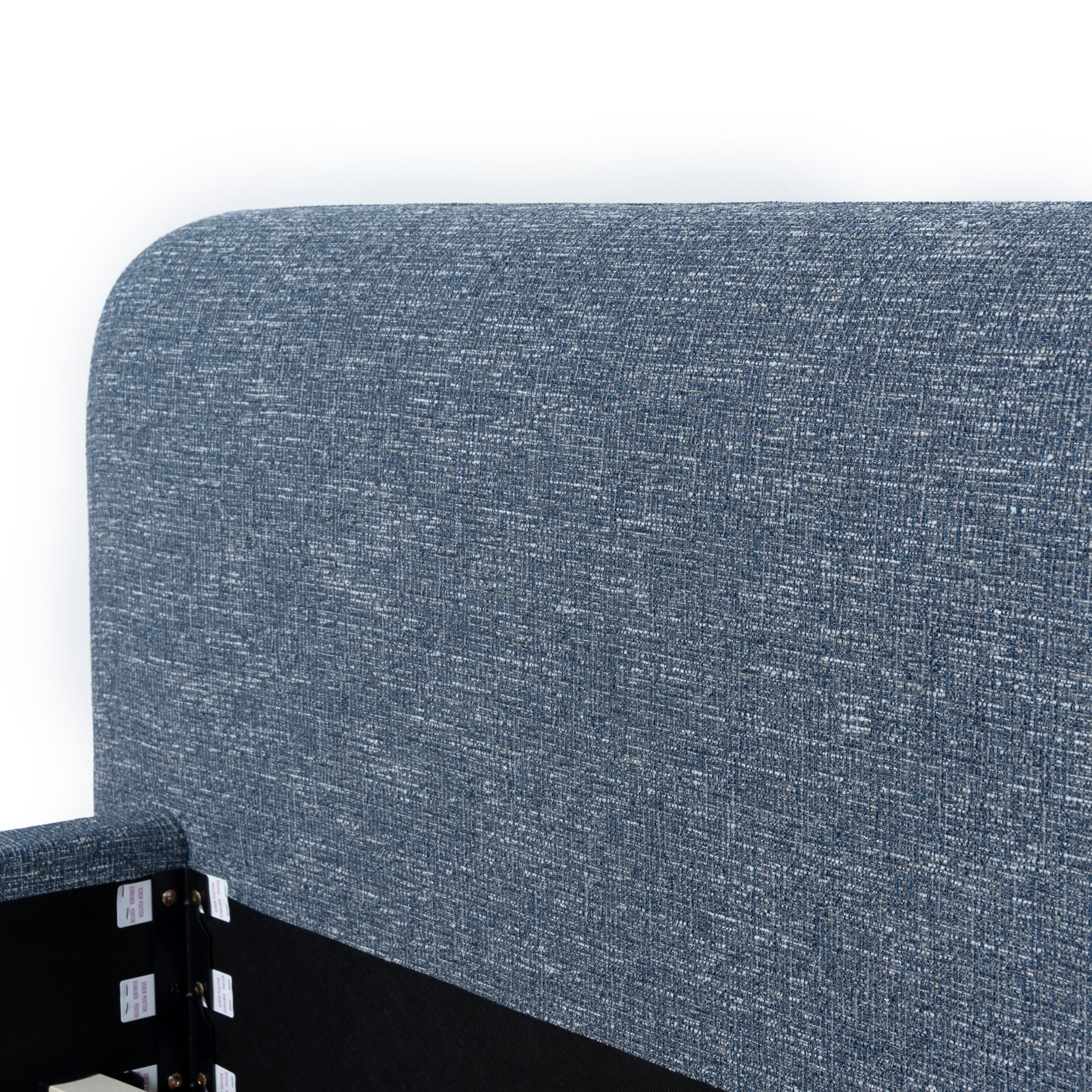 King Lazio Bed Frame - Prussian Blue
