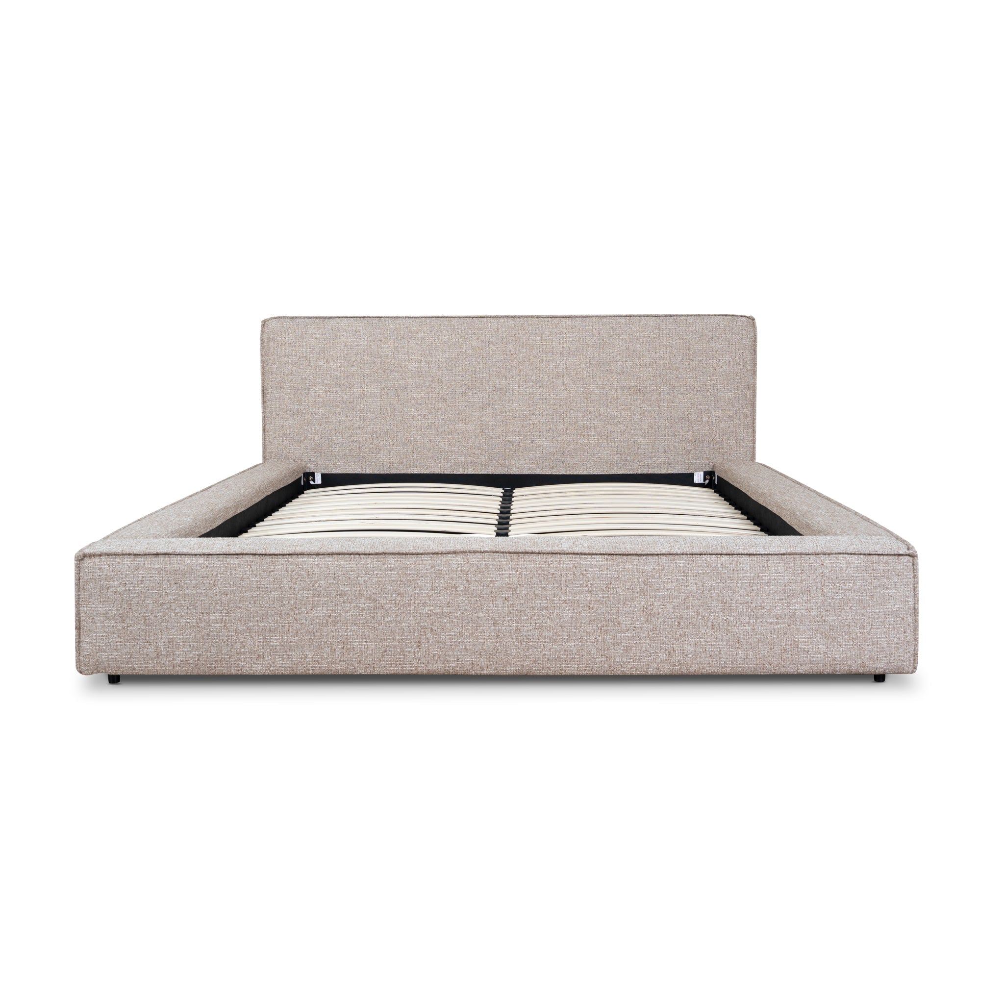 Queen Lazio Bed Frame - Stonish Beige