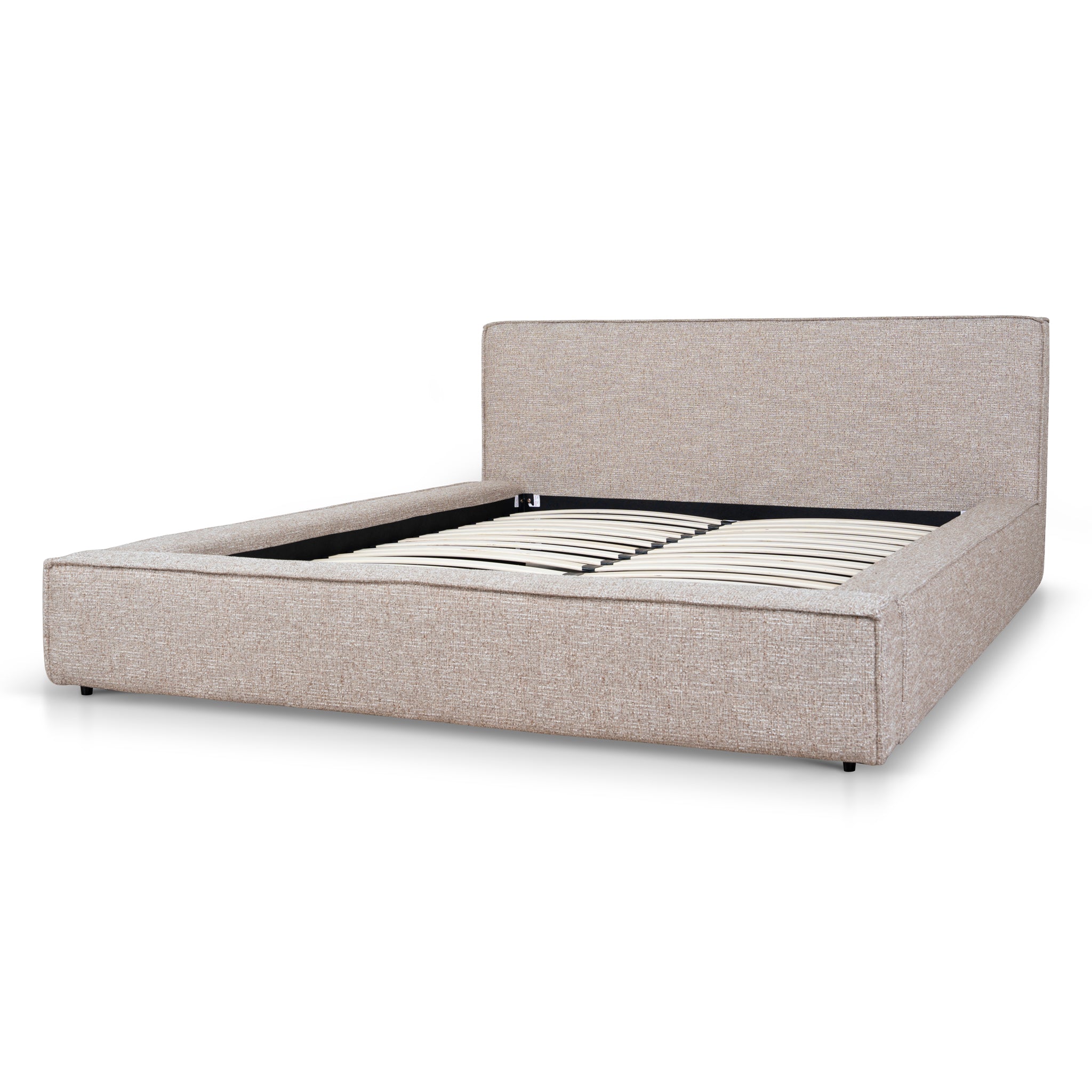 Queen Lazio Bed Frame - Stonish Beige