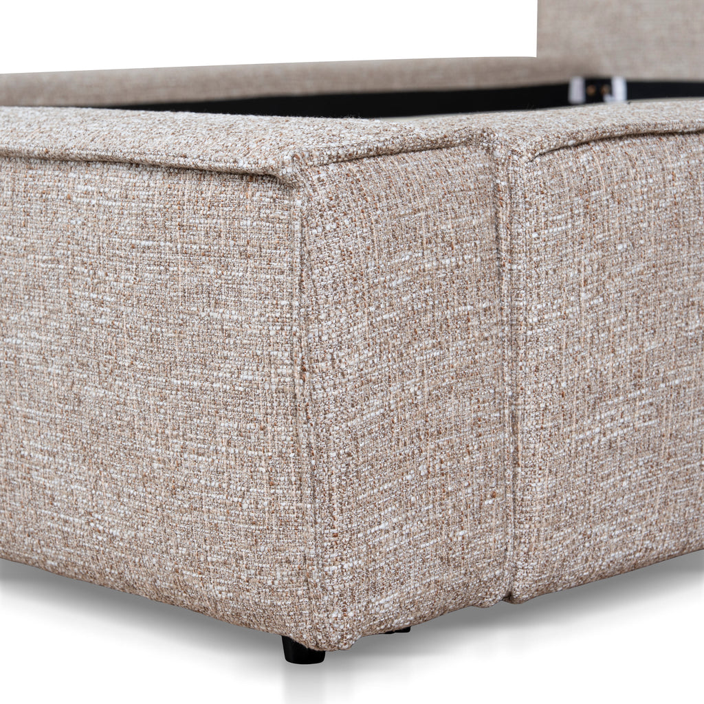 Queen Lazio Bed Frame - Stonish Beige