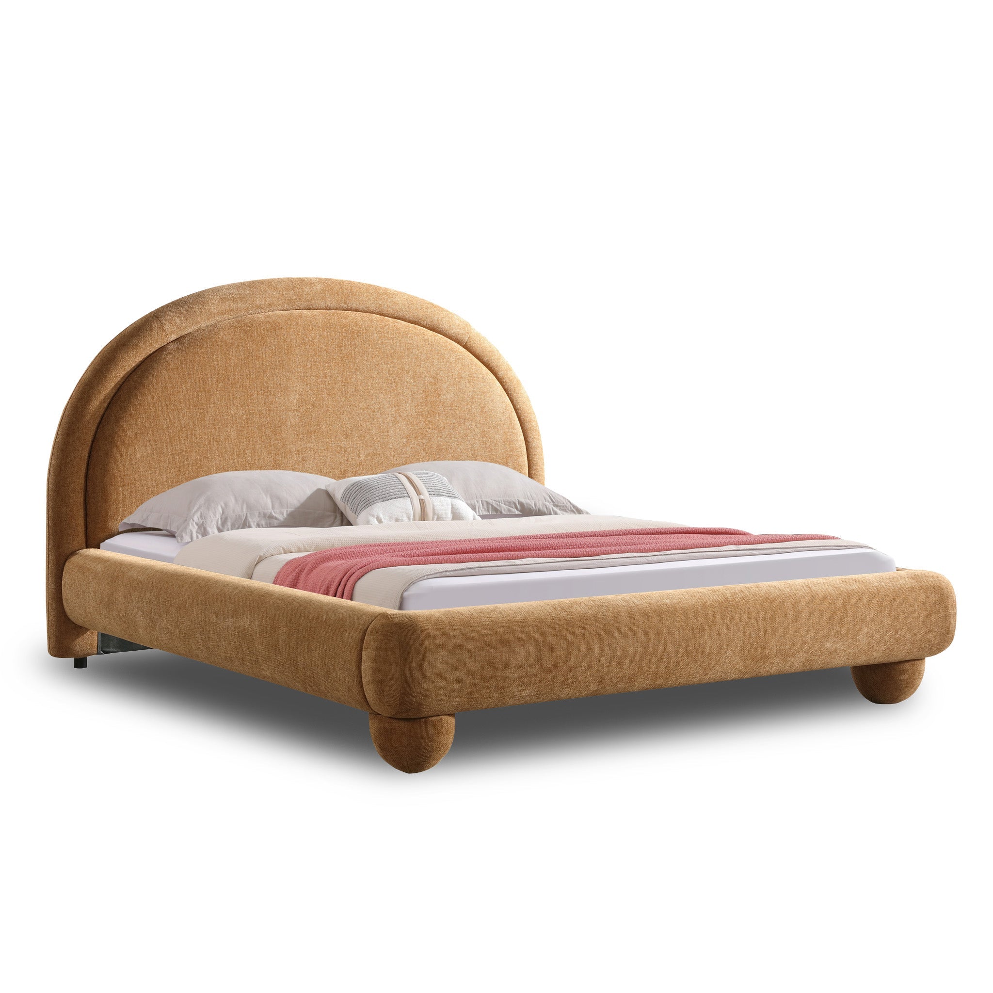Queen Bed - Breeze Ochre