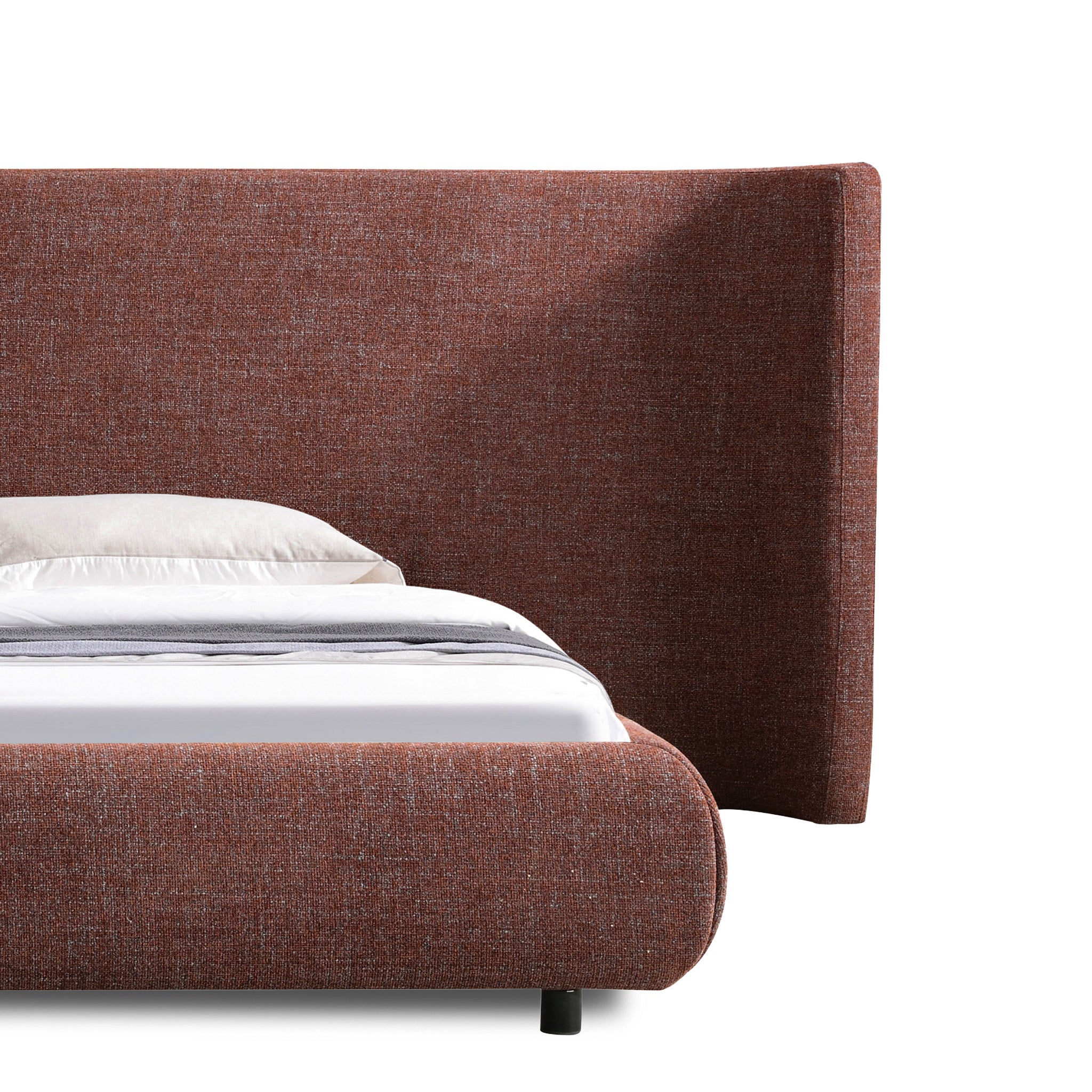 King Bed - Moss Brown
