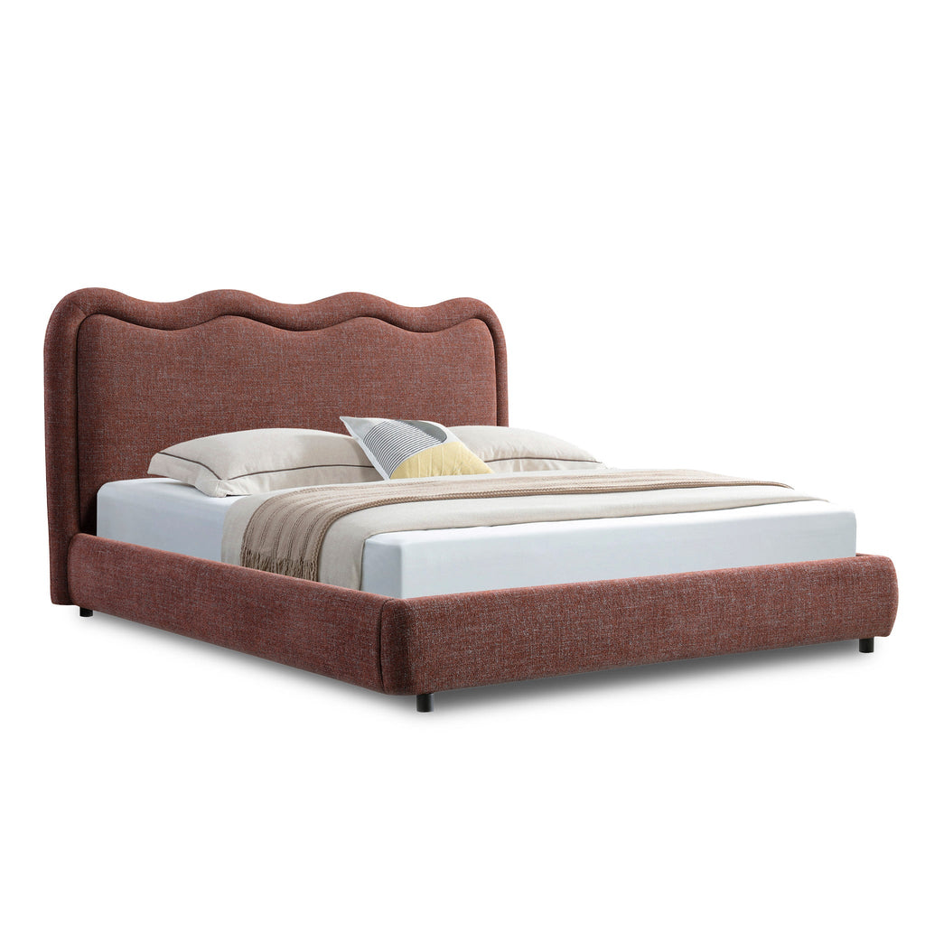 King Bed - Moss Brown