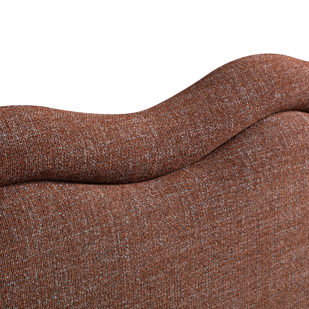 King Bed - Moss Brown