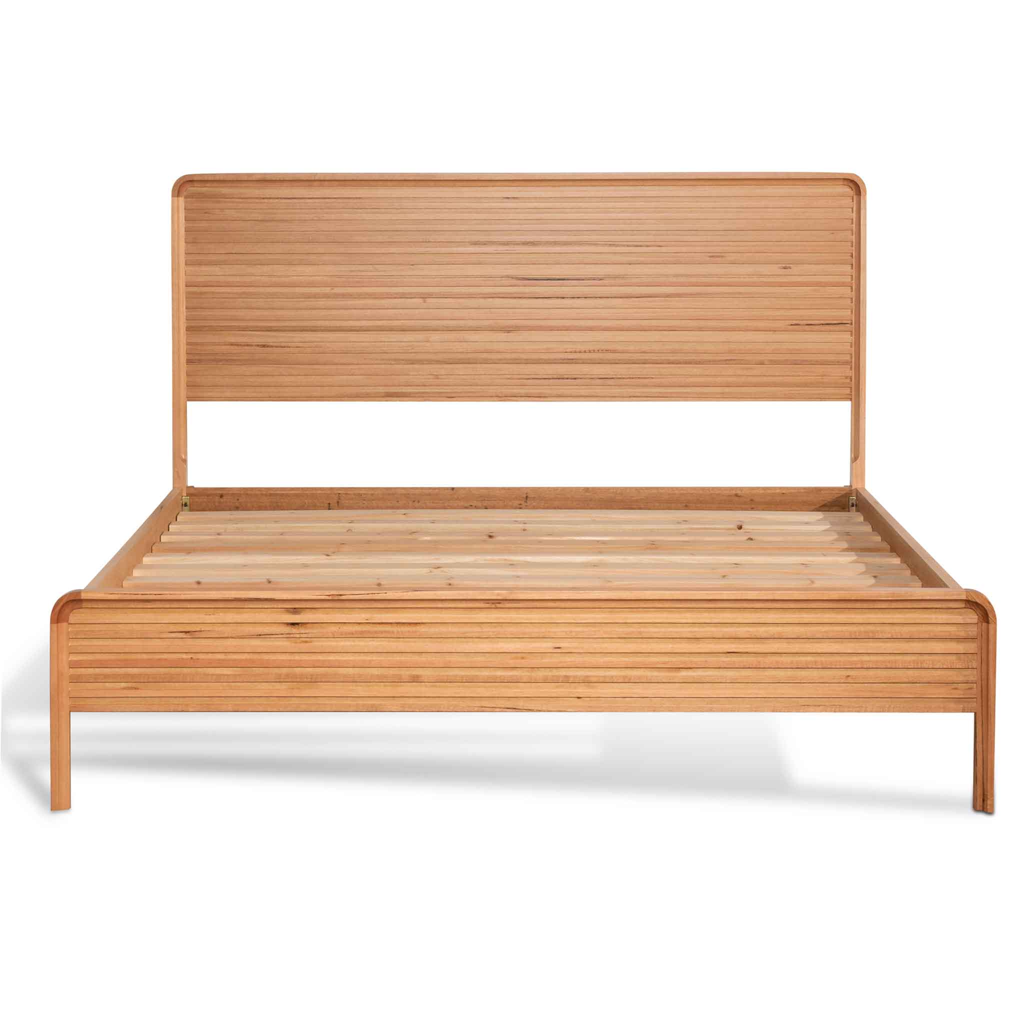 Queen Sized Lazio Bed Frame - Messmate