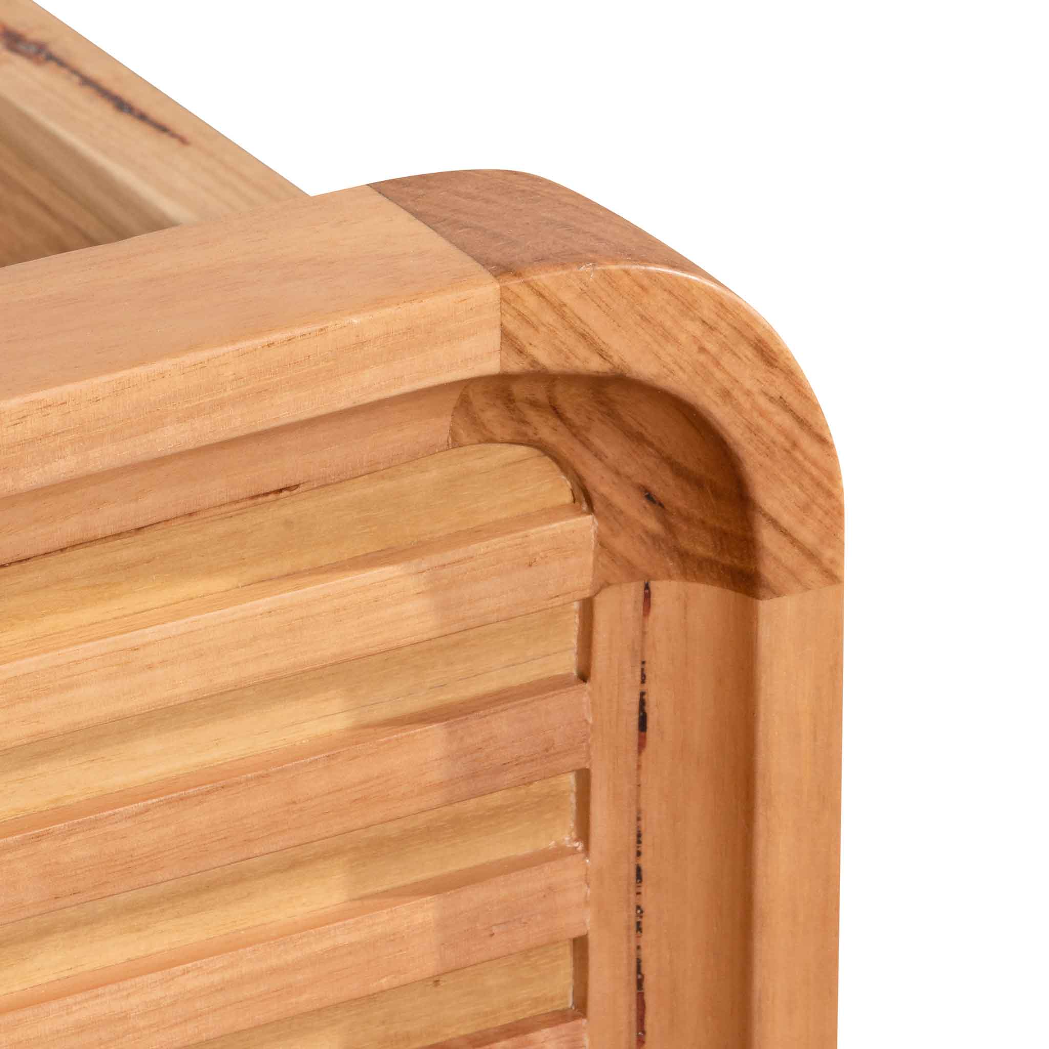 King Sized Lazio Bed Frame - Messmate