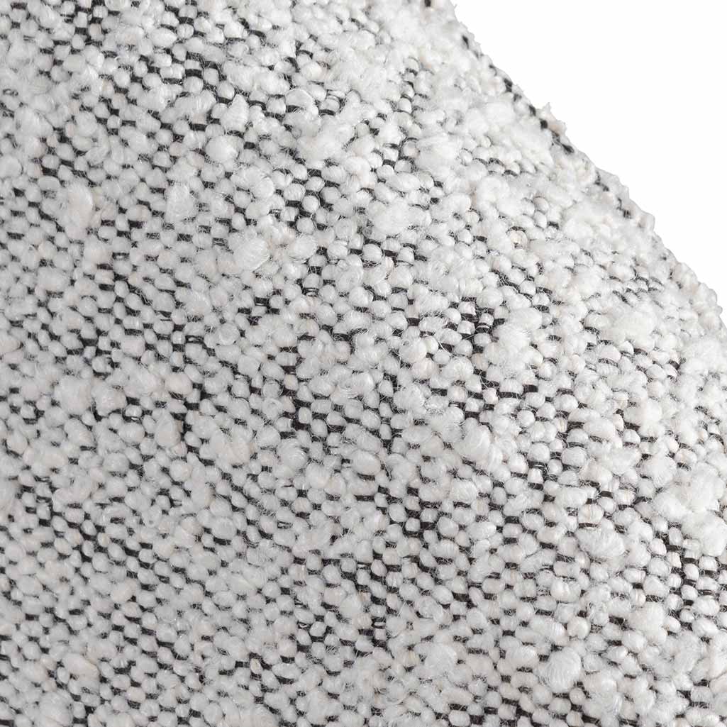 Single Sized Lazio Bed Frame - Cloudy Pepper Boucle with Storage