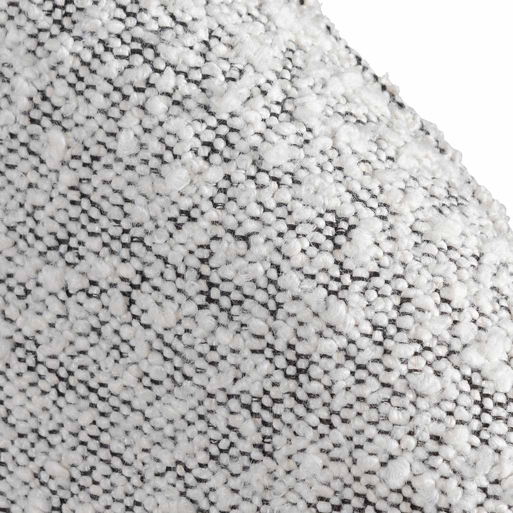 Queen Sized Lazio Bed Frame - Dusty Pepper Boucle with Storage