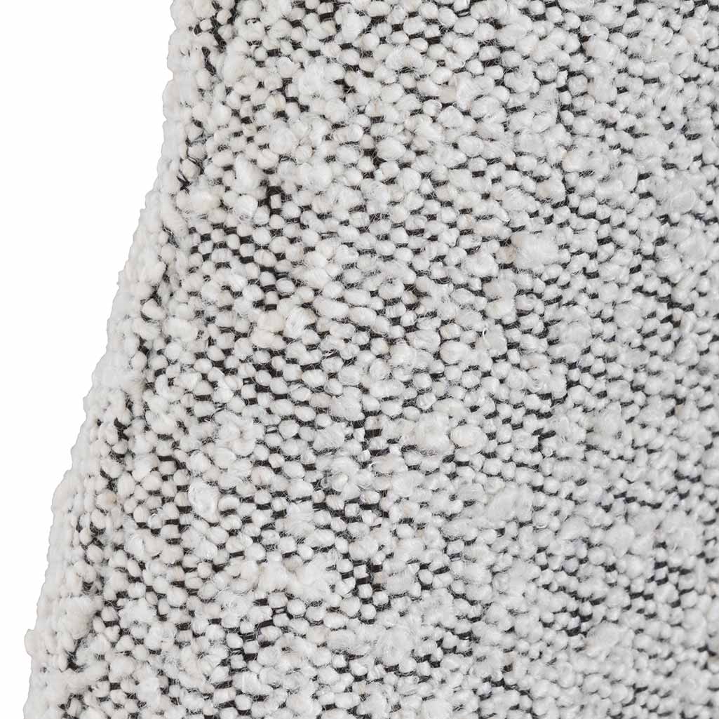 Single Sized Lazio Bed Frame - Cloudy Pepper Boucle with Storage