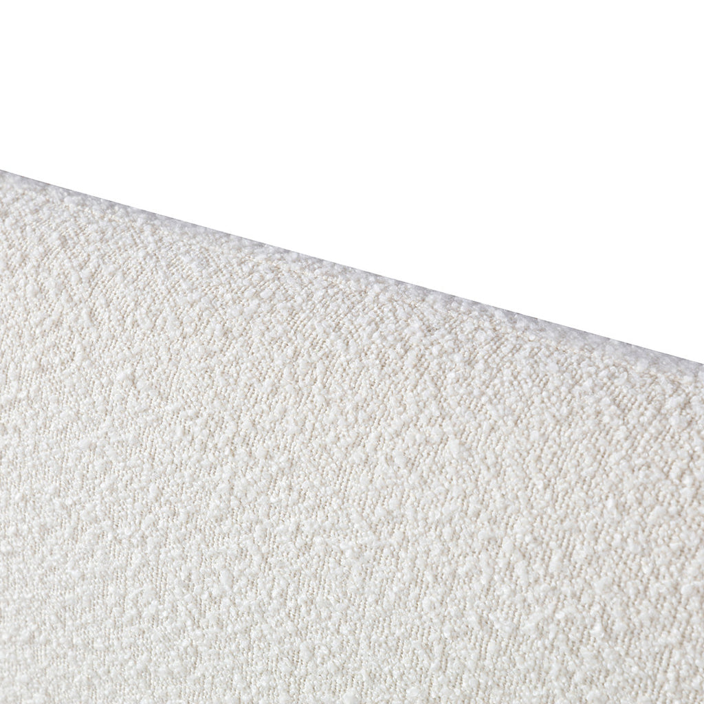 Queen Lazio Bed Frame - Cream White
