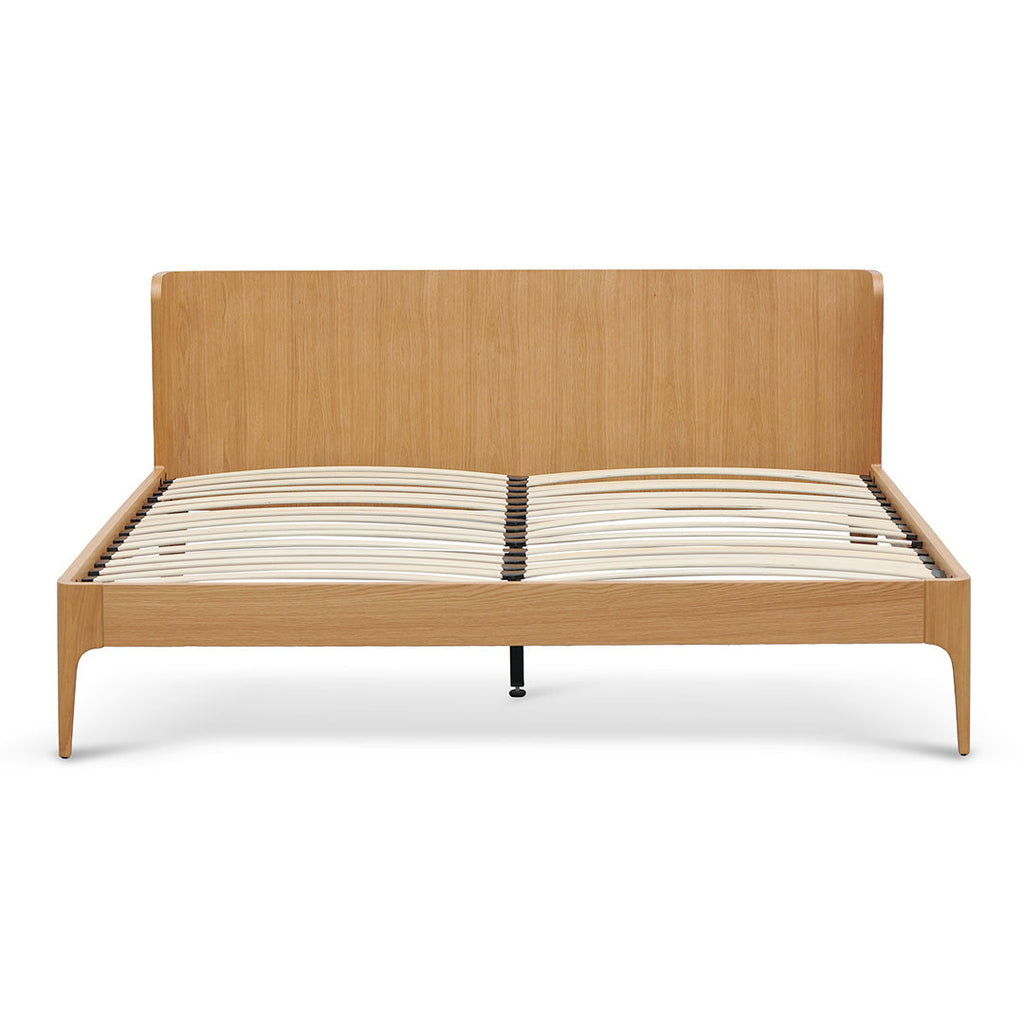 Queen Lazio Bed Frame - Natural Oak